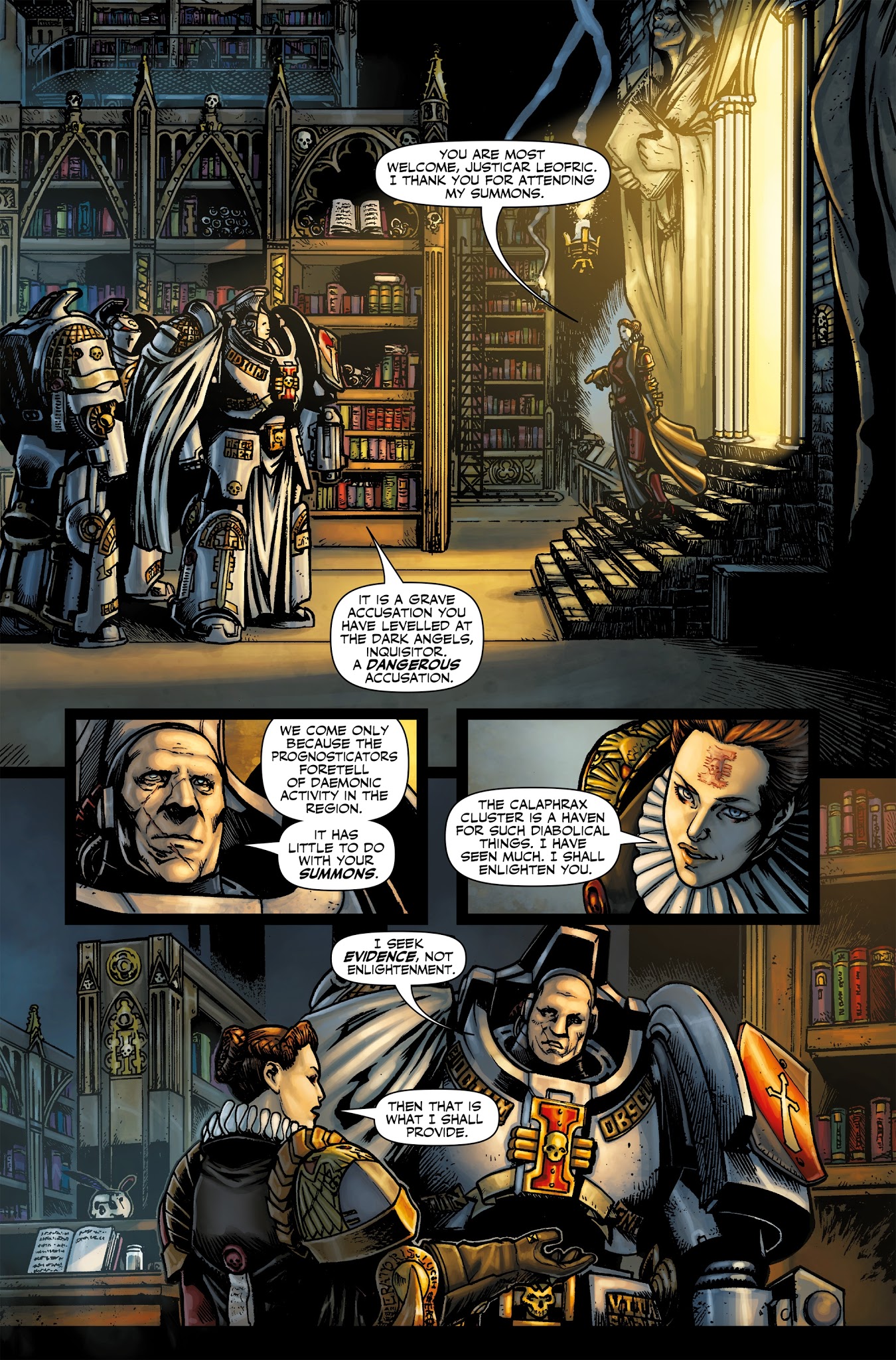 Read online Warhammer 40,000: Will of Iron comic -  Issue #9 - 13