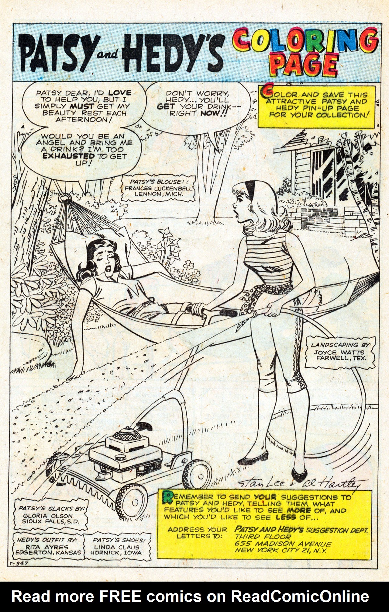 Read online Patsy and Hedy comic -  Issue #73 - 24
