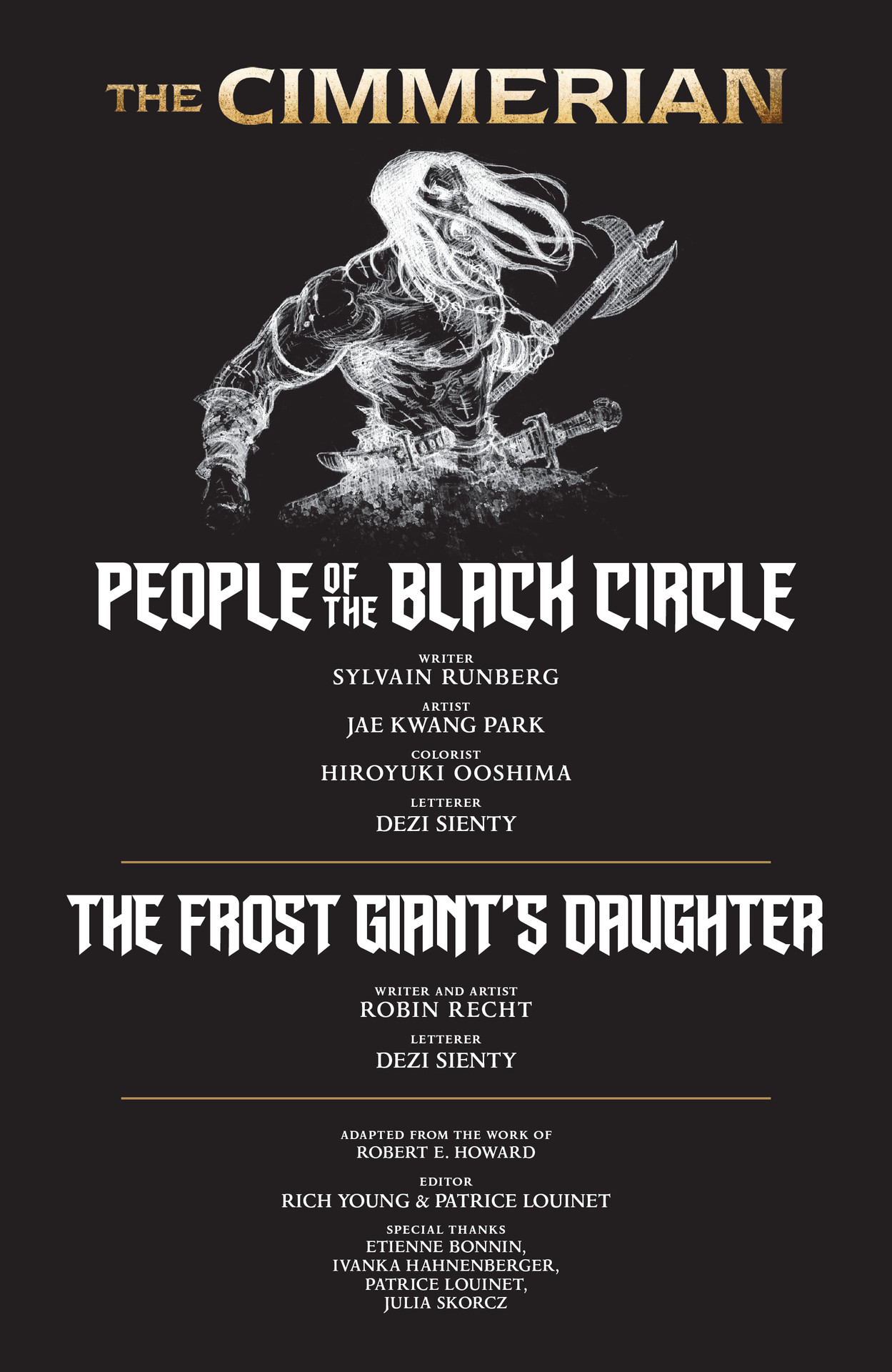 Read online The Cimmerian comic -  Issue # TPB 2 (Part 1) - 4