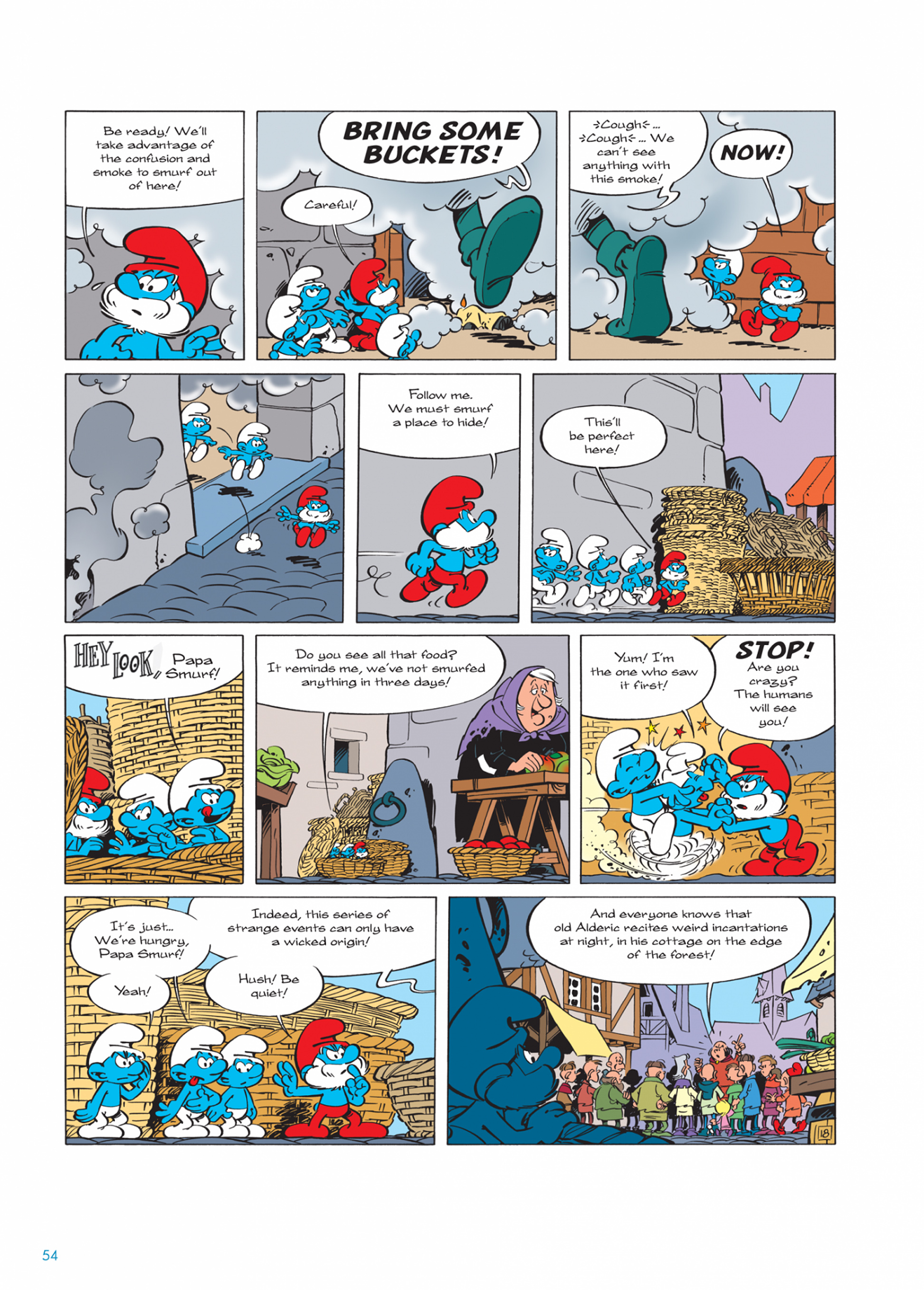 Read online The Smurfs comic -  Issue #25 - 55