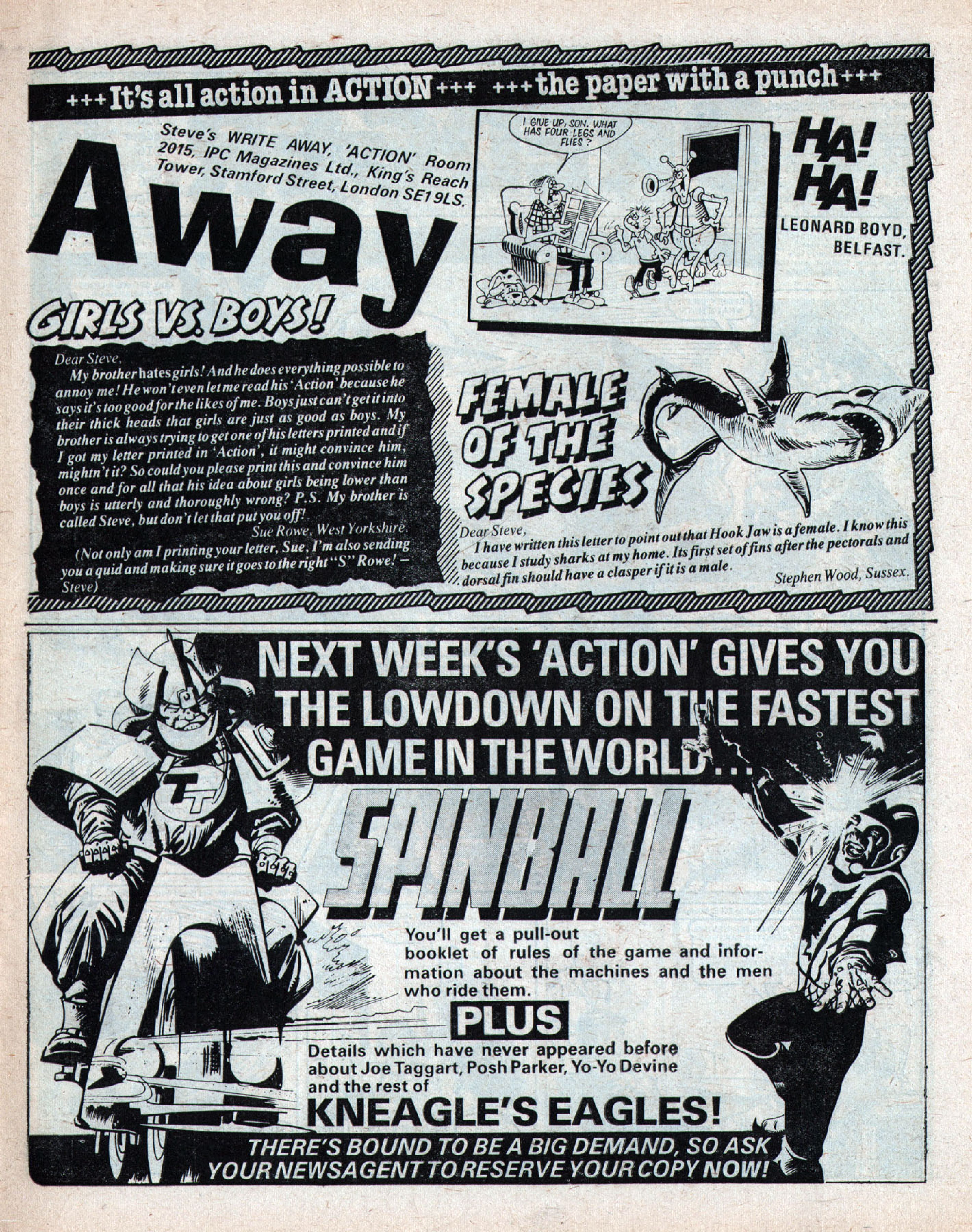 Read online Action (1976) comic -  Issue #72 - 3