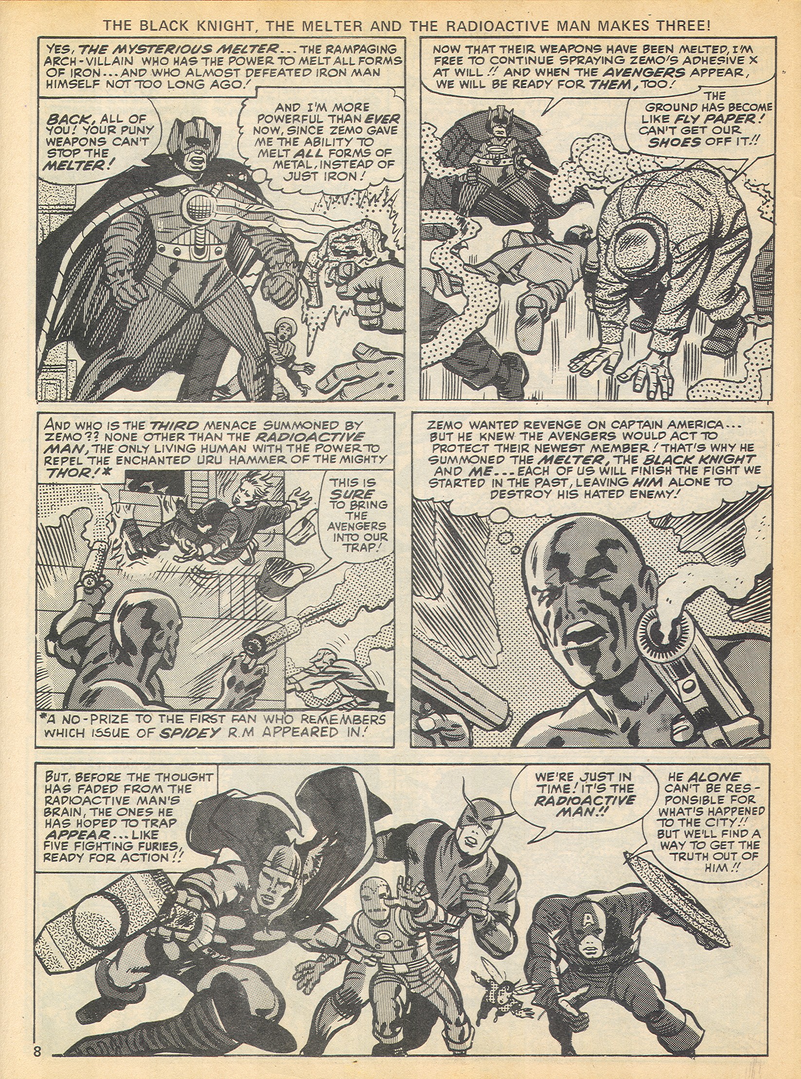 Read online The Avengers (1973) comic -  Issue #3 - 8