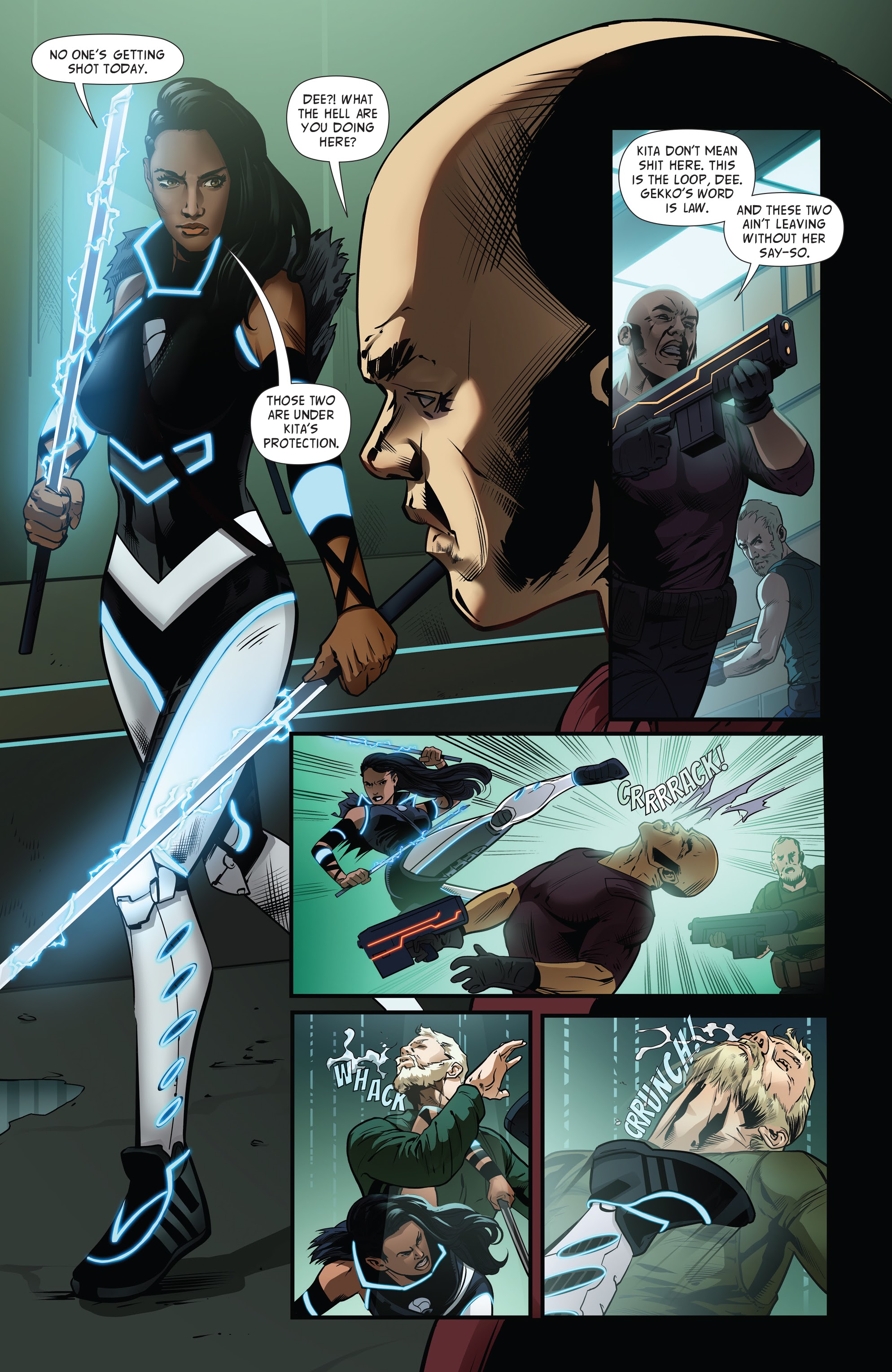 Read online Neon Future comic -  Issue #3 - 22