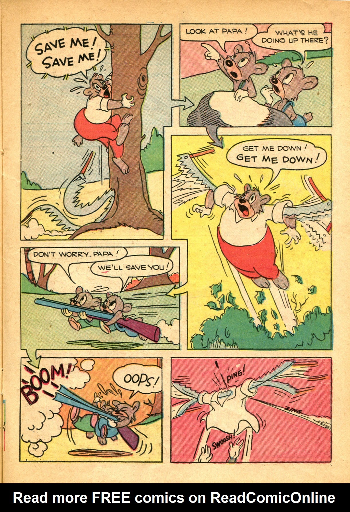 Read online Paul Terry's Mighty Mouse Comics comic -  Issue #23 - 23