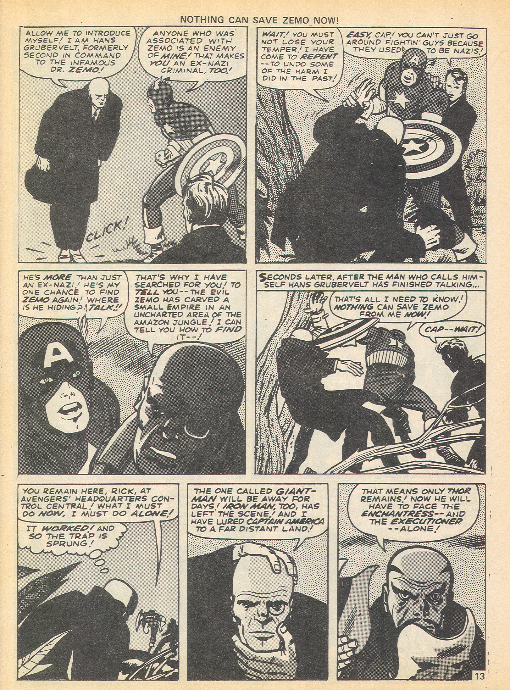 Read online The Avengers (1973) comic -  Issue #4 - 13