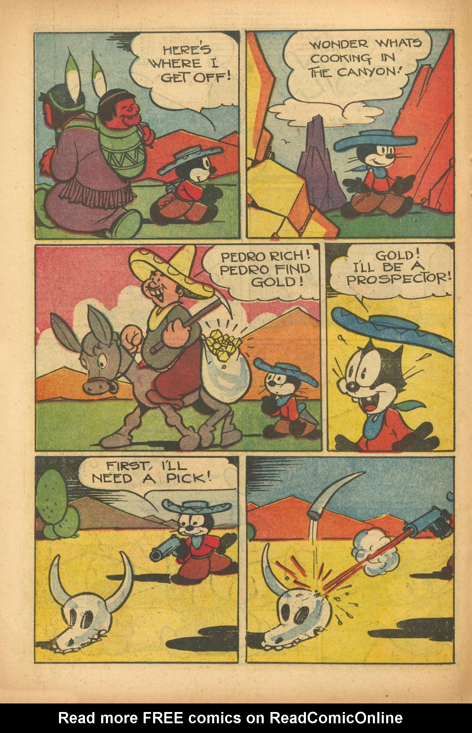 Read online Felix the Cat (1951) comic -  Issue #30 - 18