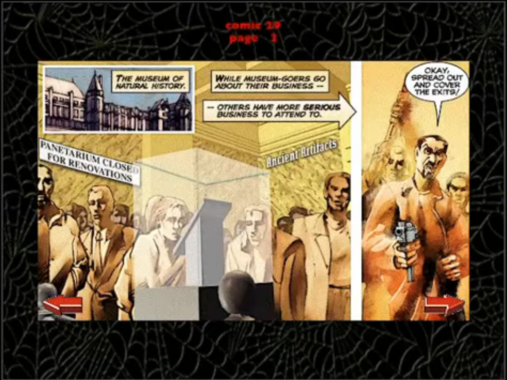 Read online Stan Lee Presents Spider-Man Cybercomic comic -  Issue #29 - 12