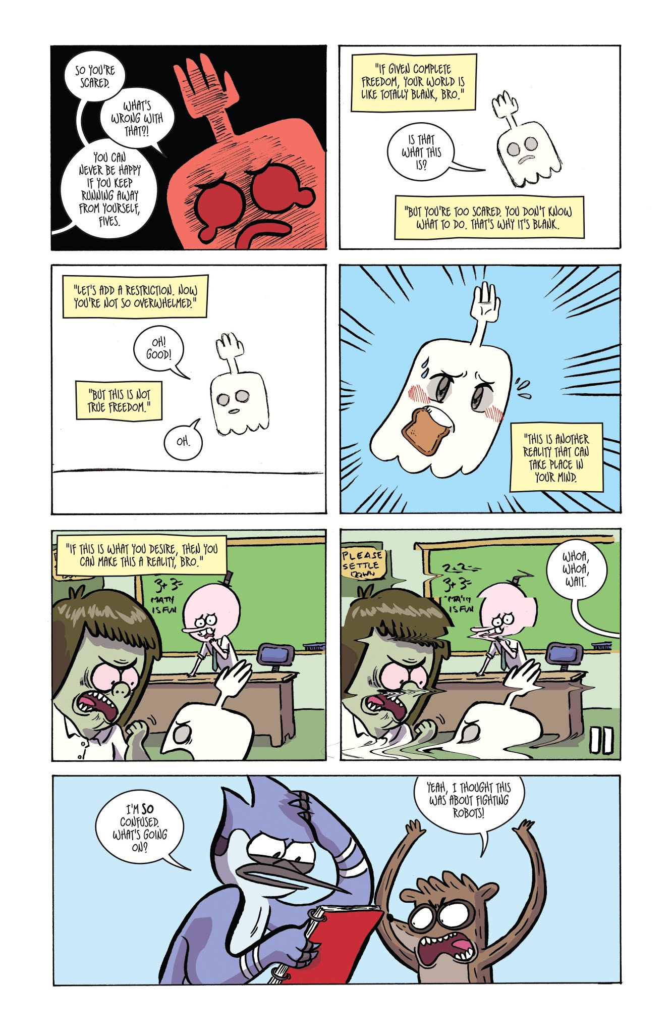 Read online Regular Show: Parks and Wreck comic -  Issue # TPB - 76