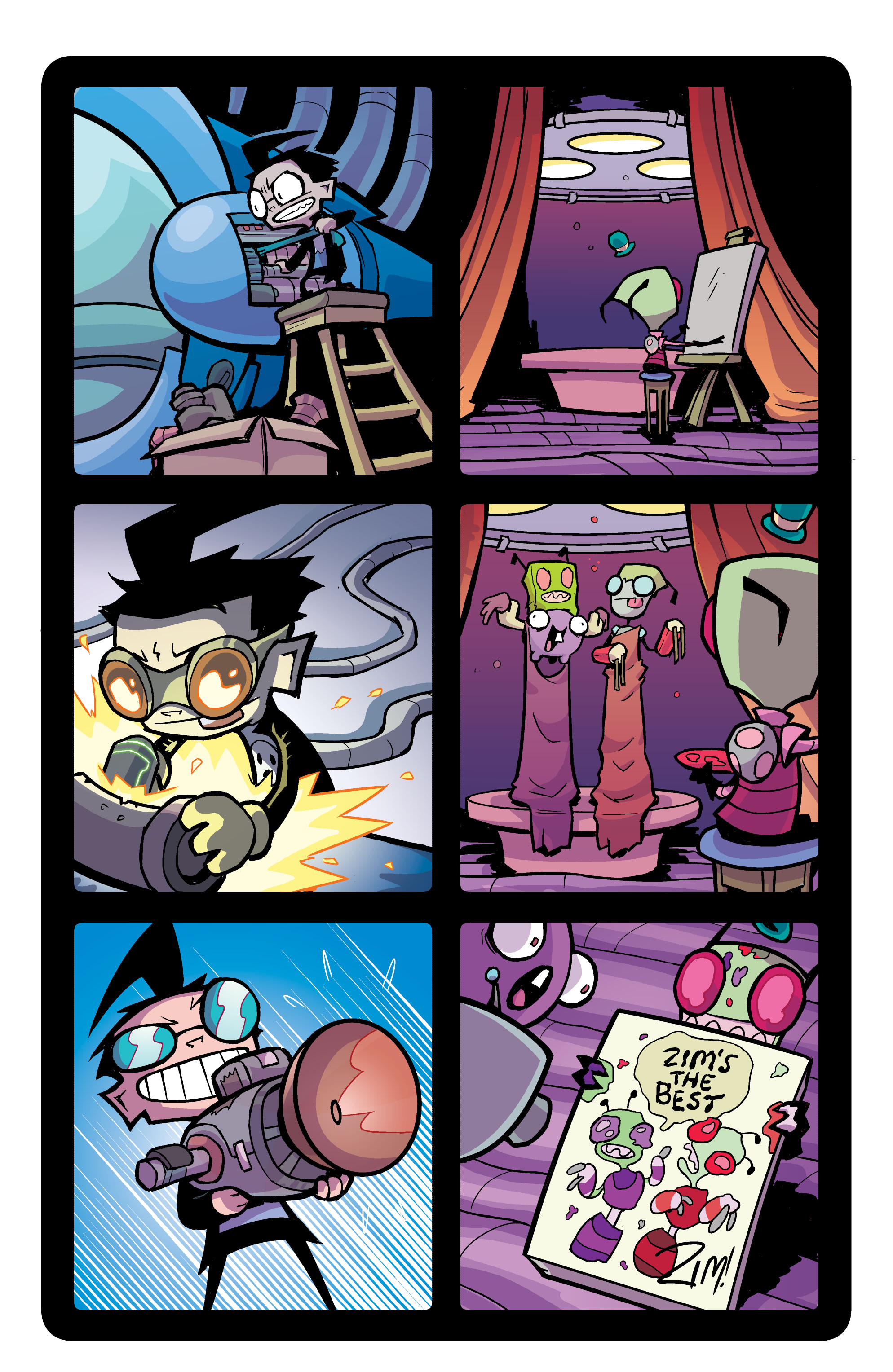 Read online Invader Zim: The Dookie Loop Horror comic -  Issue # Full - 22