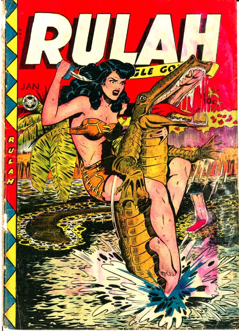 Read online Rulah - Jungle Goddess comic -  Issue #22 - 2