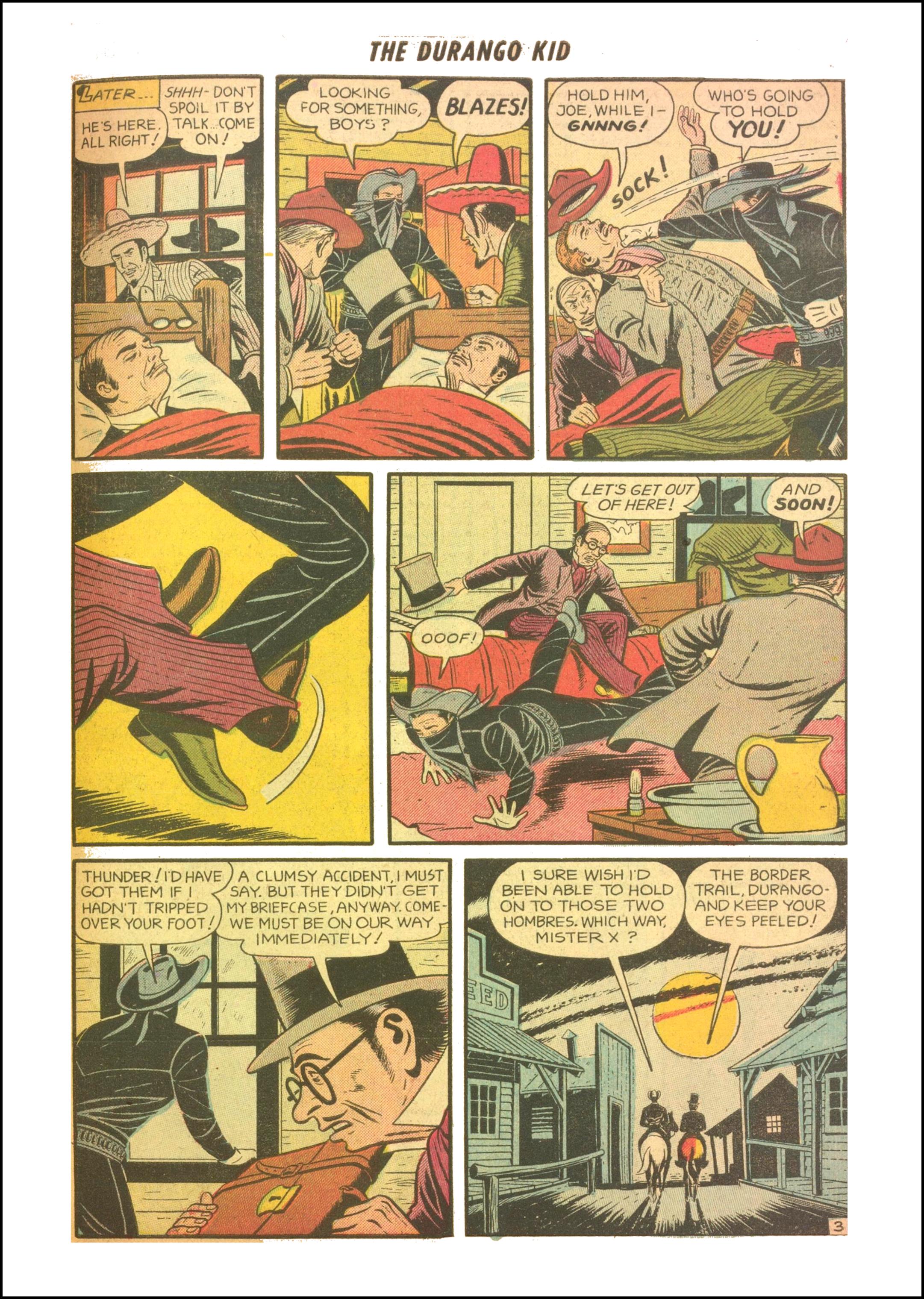 Read online Charles Starrett as The Durango Kid comic -  Issue #26 - 29