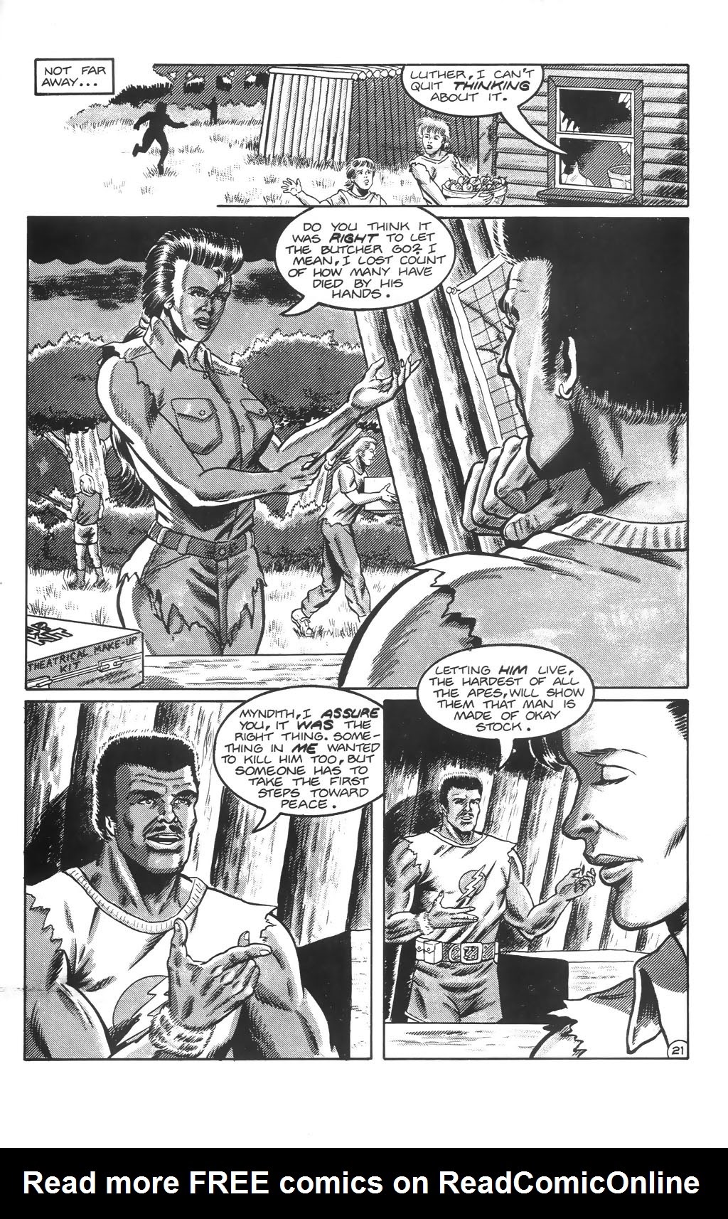 Read online Planet of the Apes: Blood of the Apes comic -  Issue #3 - 26
