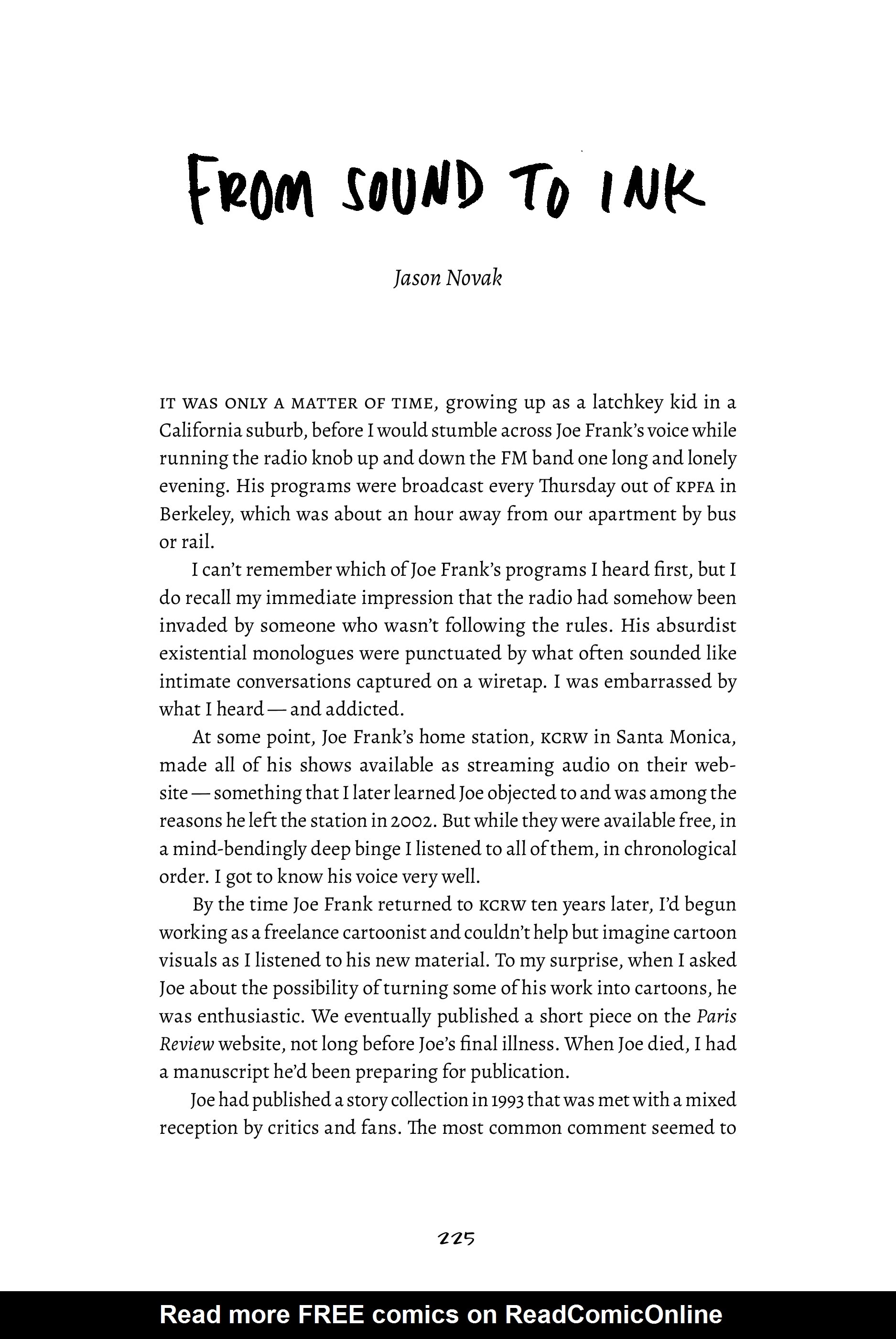 Read online Joe Frank: Ascent comic -  Issue # TPB (Part 3) - 29