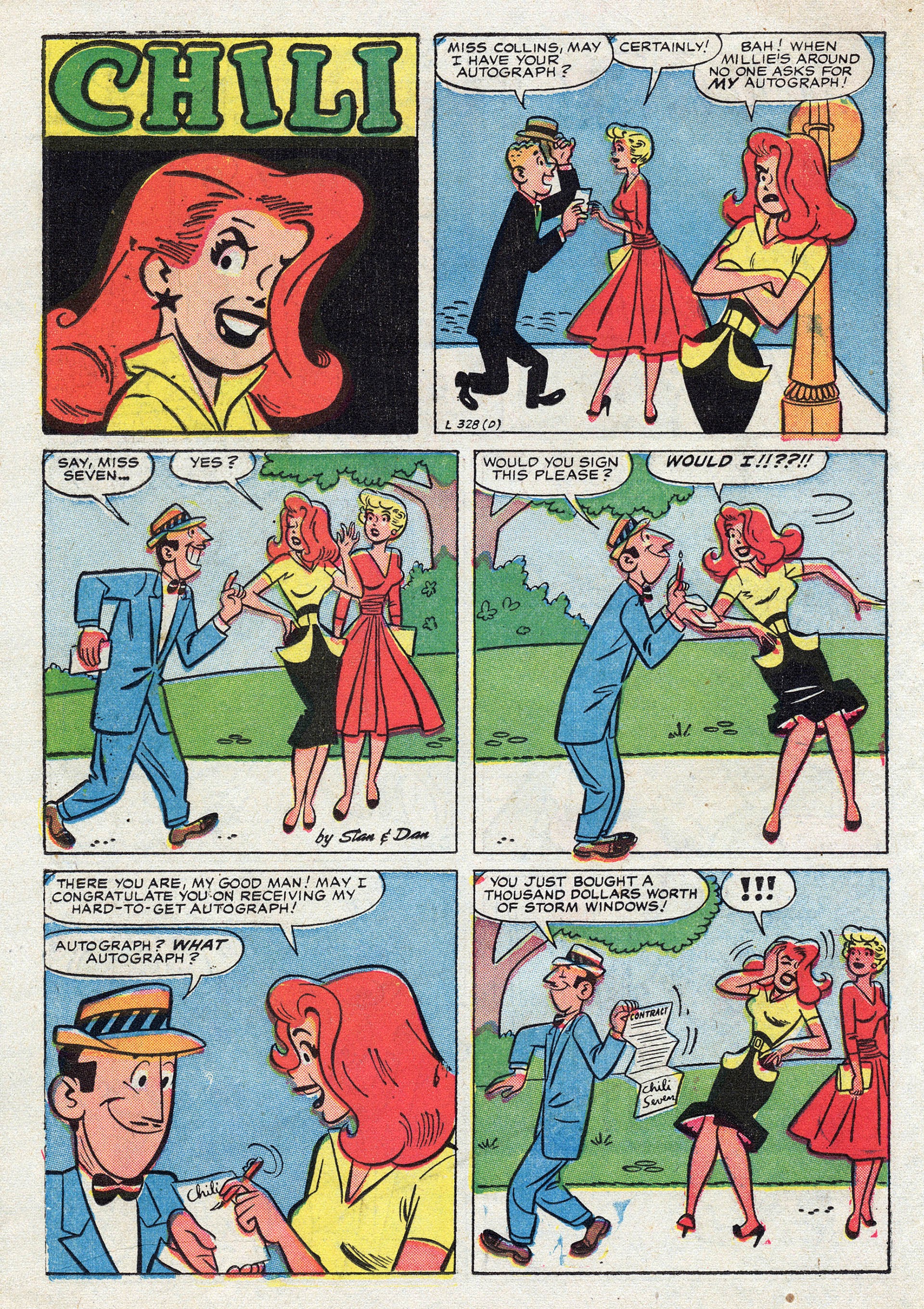 Read online Showgirls (1957) comic -  Issue #4 - 18