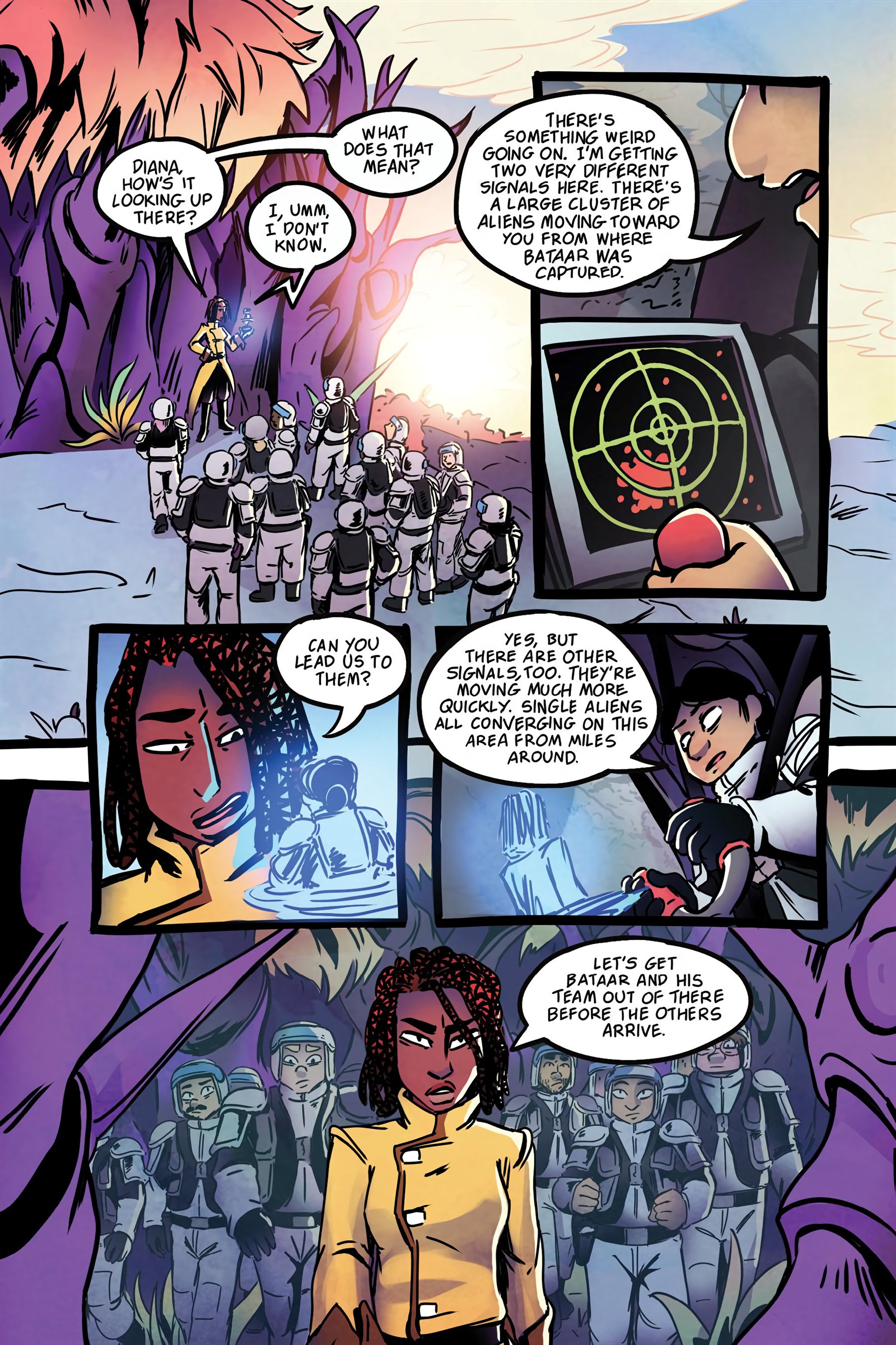 Read online Cosmic Cadets: Contact! comic -  Issue # TPB (Part 2) - 32