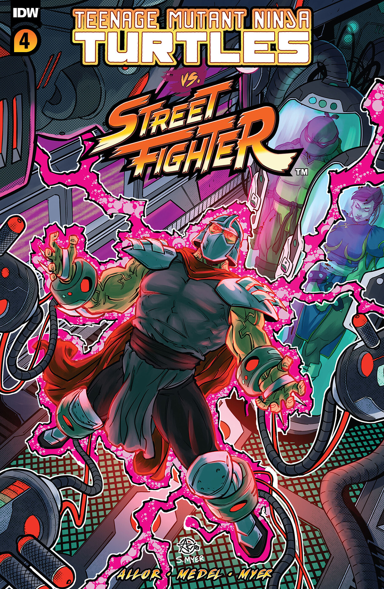Read online Teenage Mutant Ninja Turtles vs. Street Fighter comic -  Issue #4 - 1
