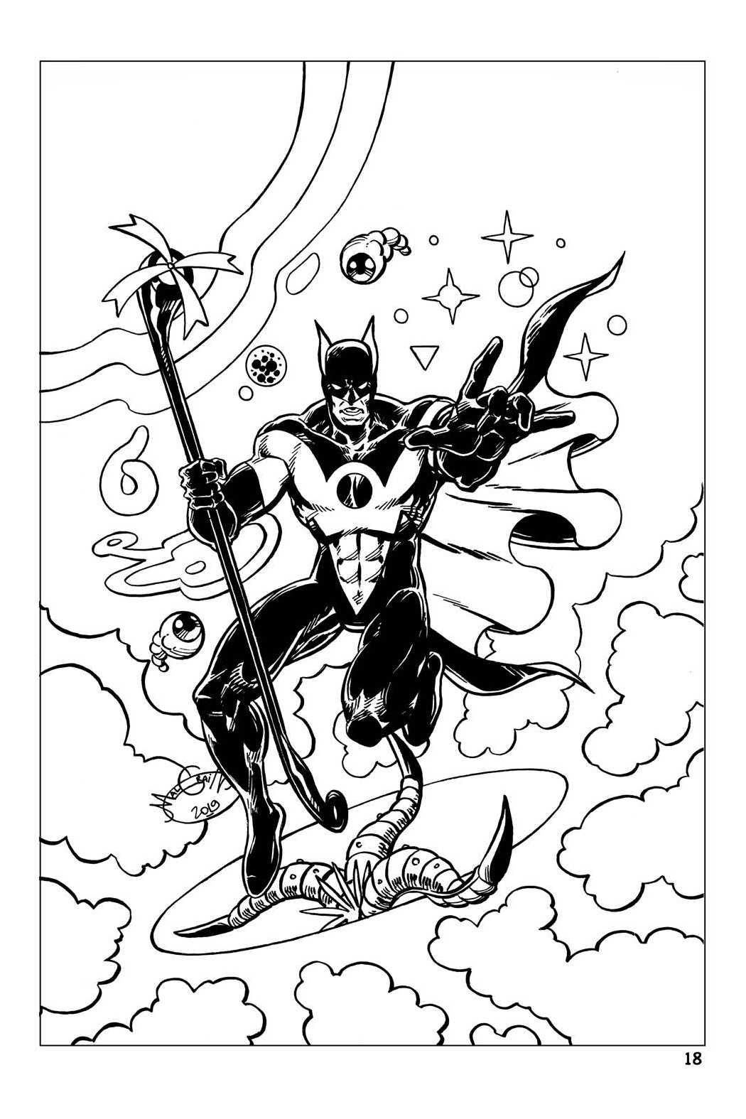 Read online The Art of Chris Malgrain comic -  Issue #4 - 15