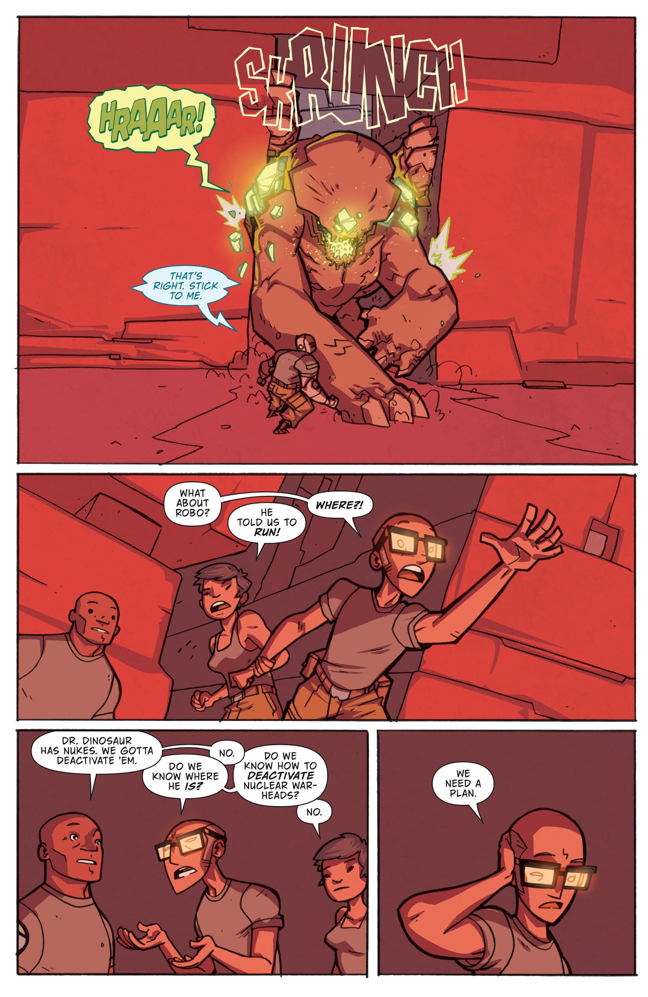 Read online Atomic Robo and the Savage Sword of Dr. Dinosaur comic -  Issue #3 - 7