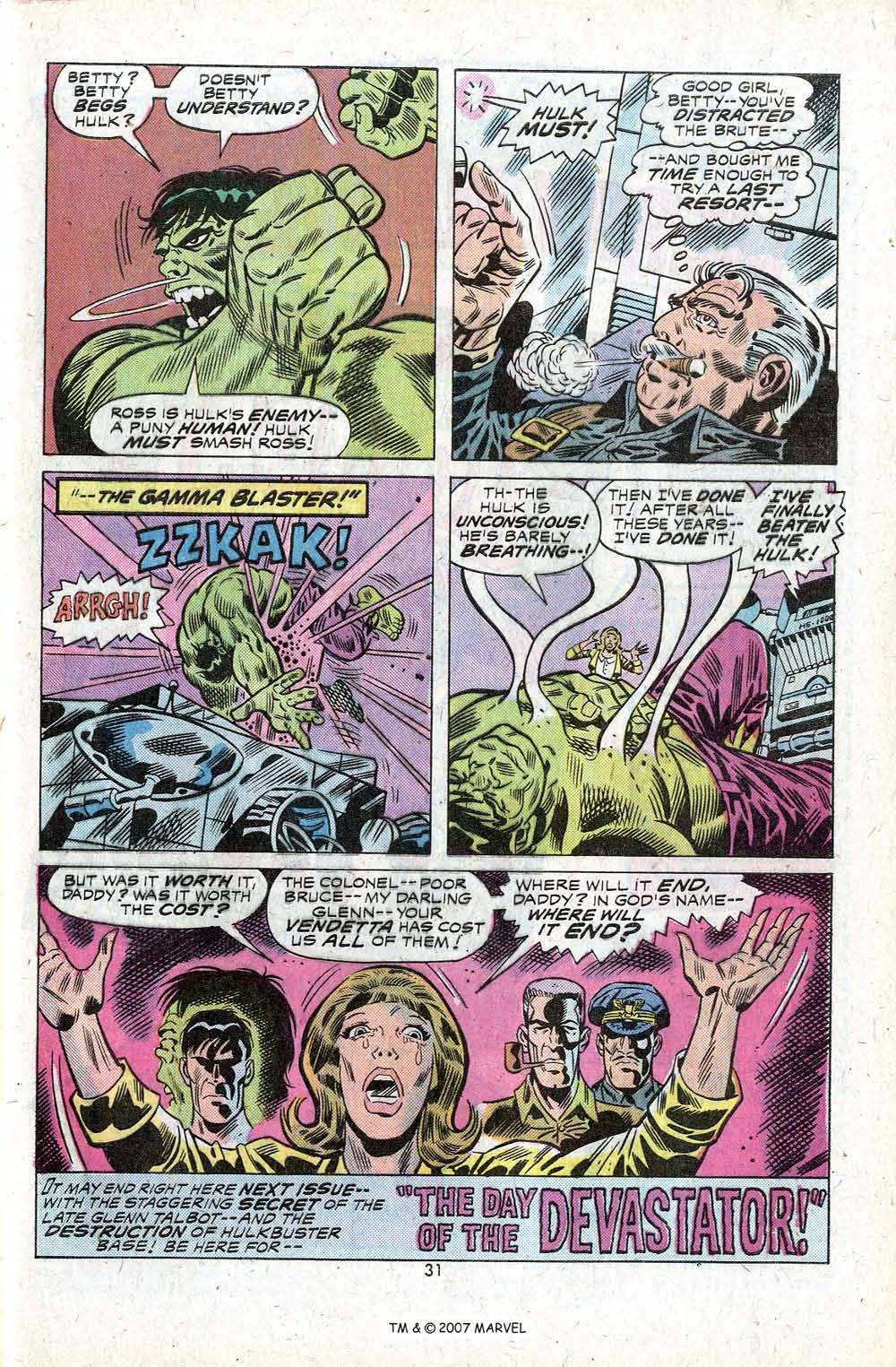 Read online The Incredible Hulk (1968) comic -  Issue #185 - 33