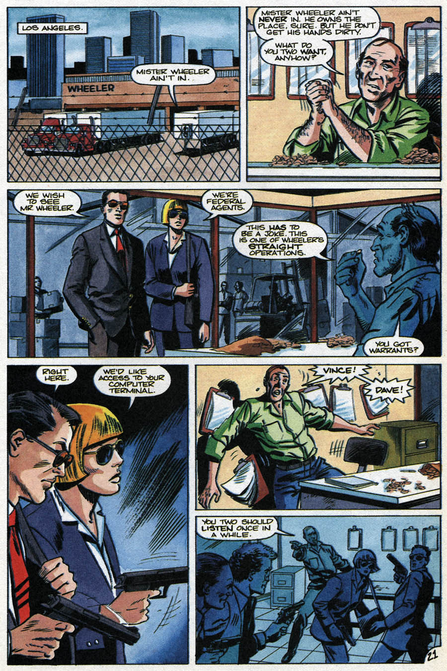 Read online Supercops comic -  Issue #2 - 22