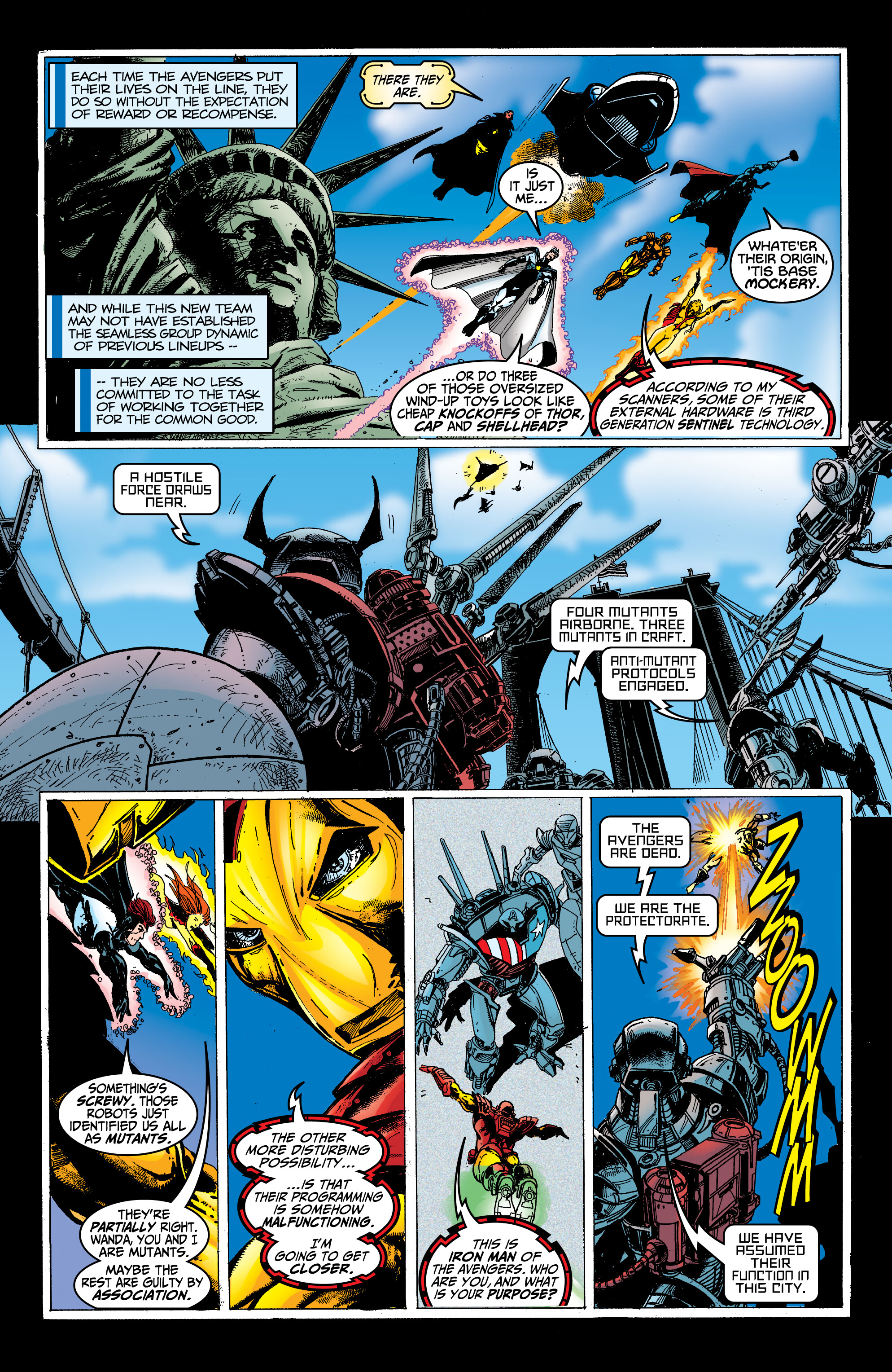 Read online Avengers By Kurt Busiek & George Perez Omnibus comic -  Issue # TPB (Part 8) - 100