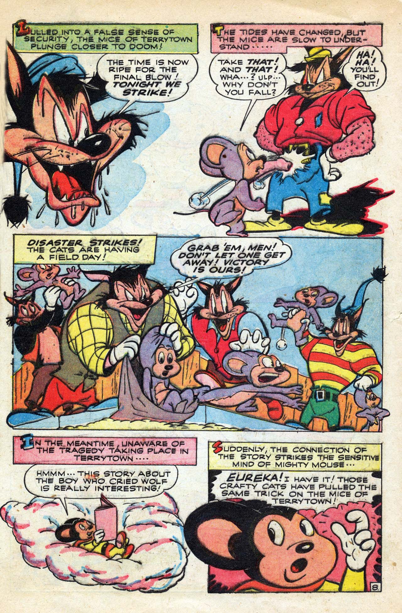 Read online Paul Terry's Mighty Mouse Comics comic -  Issue #2 - 28