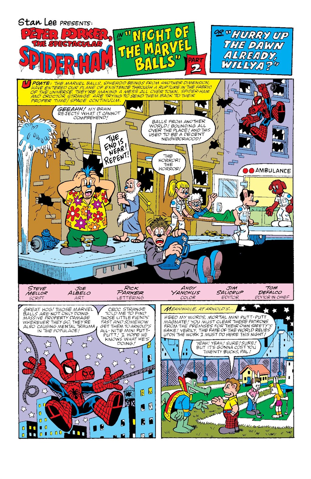 Read online Spider-Man: Spider-Verse comic -  Issue # Spider-Ham - 28