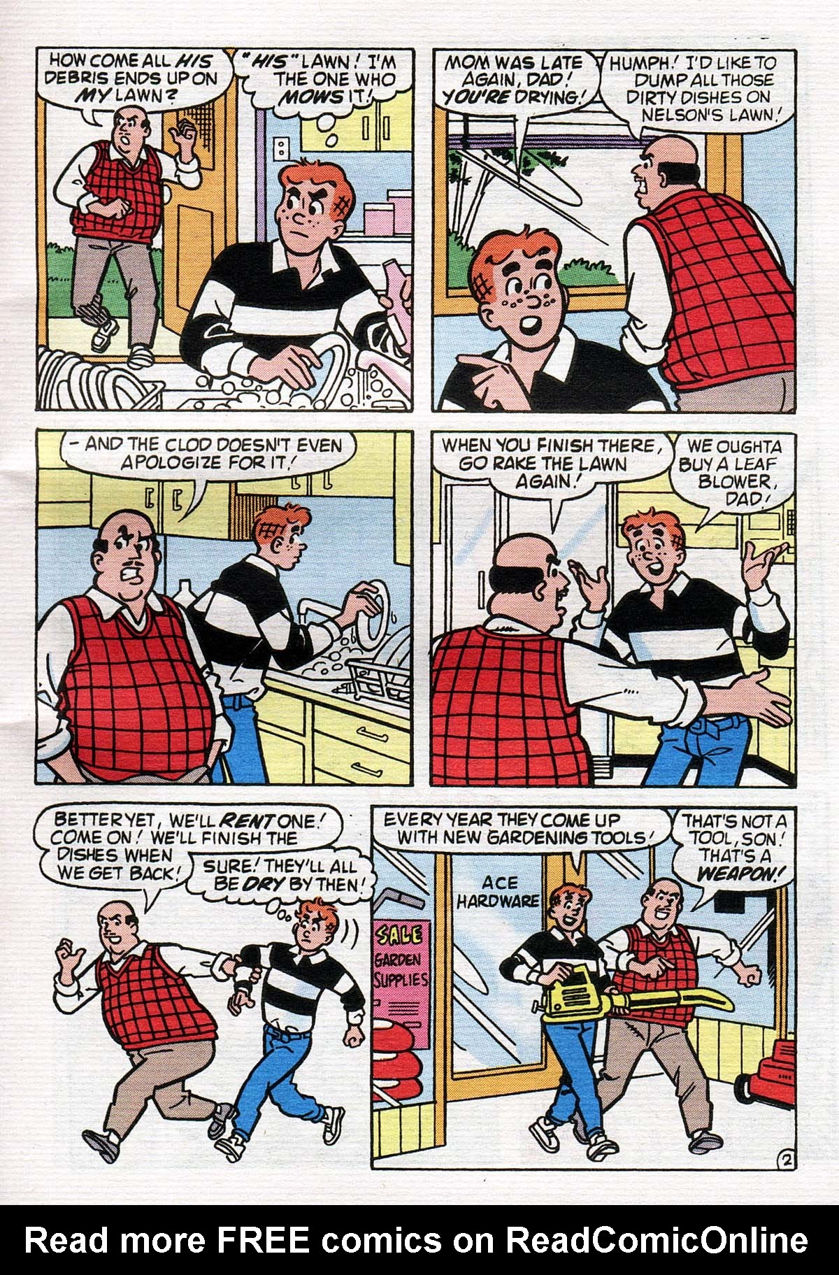 Read online Archie's Double Digest Magazine comic -  Issue #155 - 164