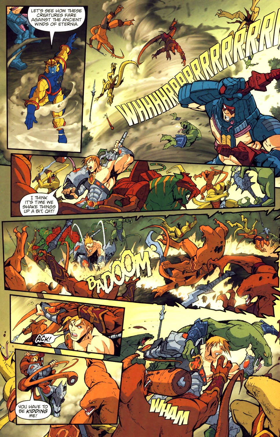 Read online Masters of the Universe Rise of the Snake Men comic -  Issue #3 - 9