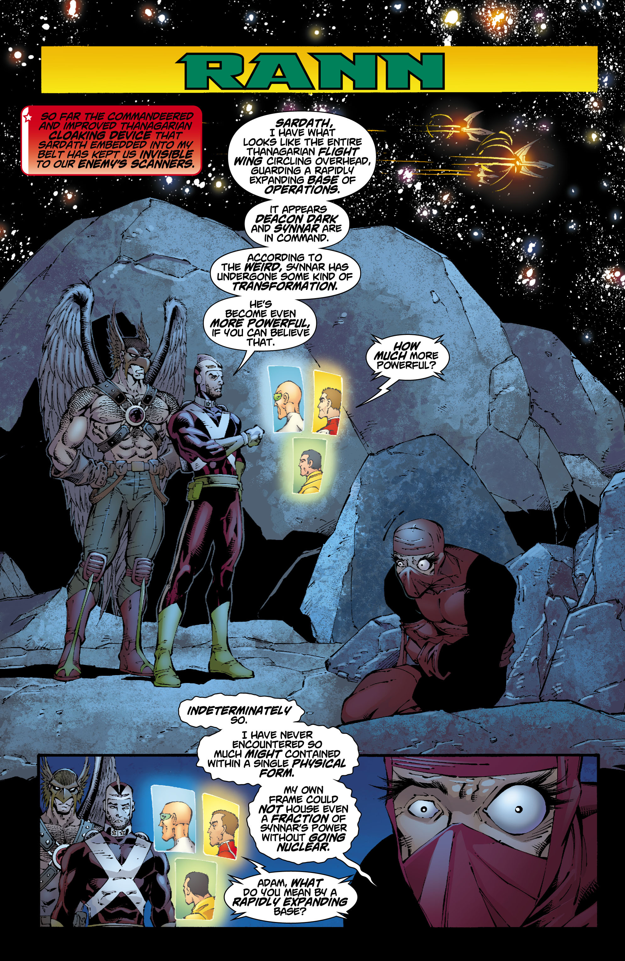 Read online Rann/Thanagar Holy War comic -  Issue #6 - 2