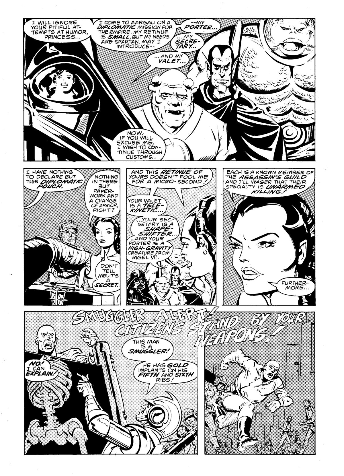 Read online Star Wars Weekly comic -  Issue #136 - 5