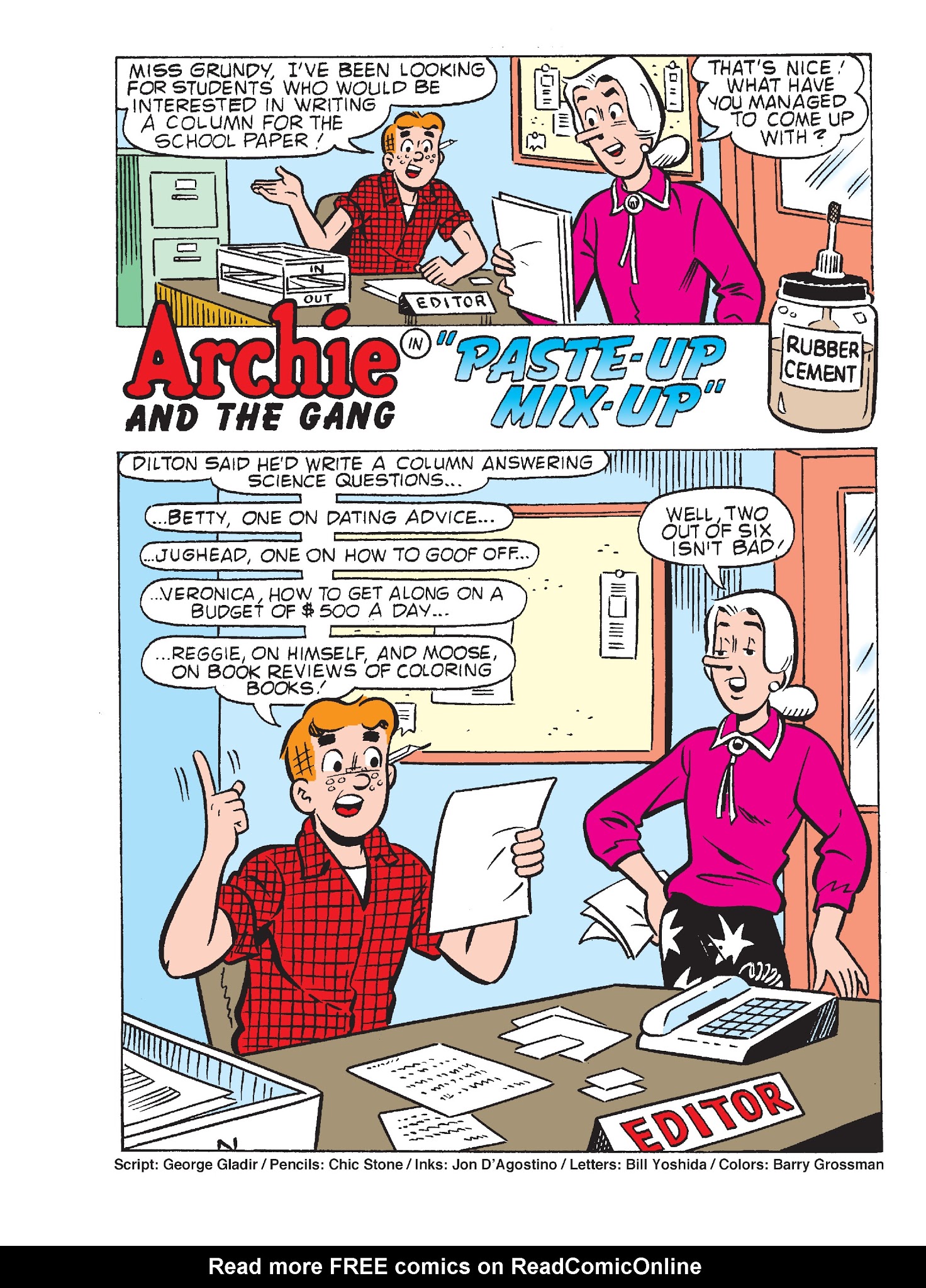 Read online Archie's Funhouse Double Digest comic -  Issue #24 - 147