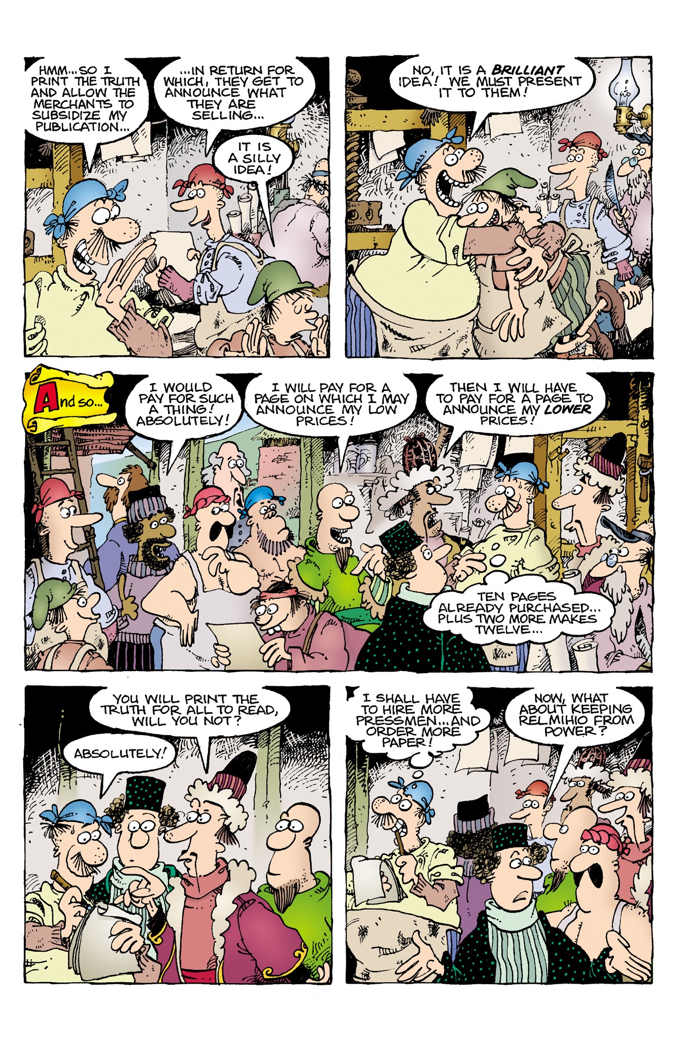 Read online Sergio Aragonés' Groo: Mightier Than the Sword comic -  Issue # _TPB - 85