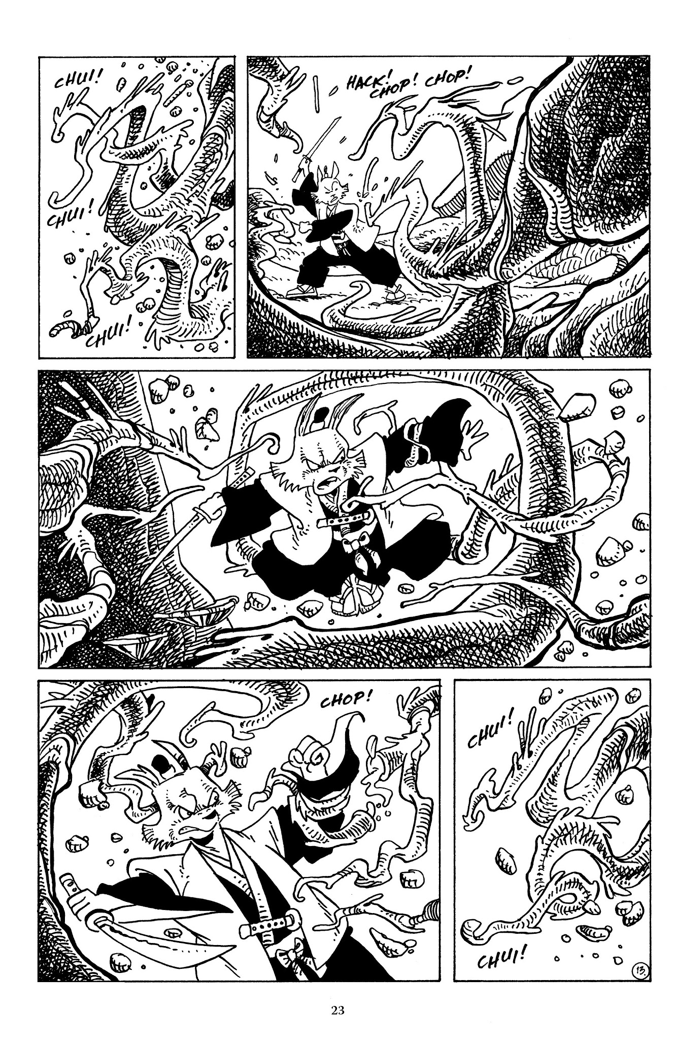 Read online The Usagi Yojimbo Saga comic -  Issue # TPB 7 - 22