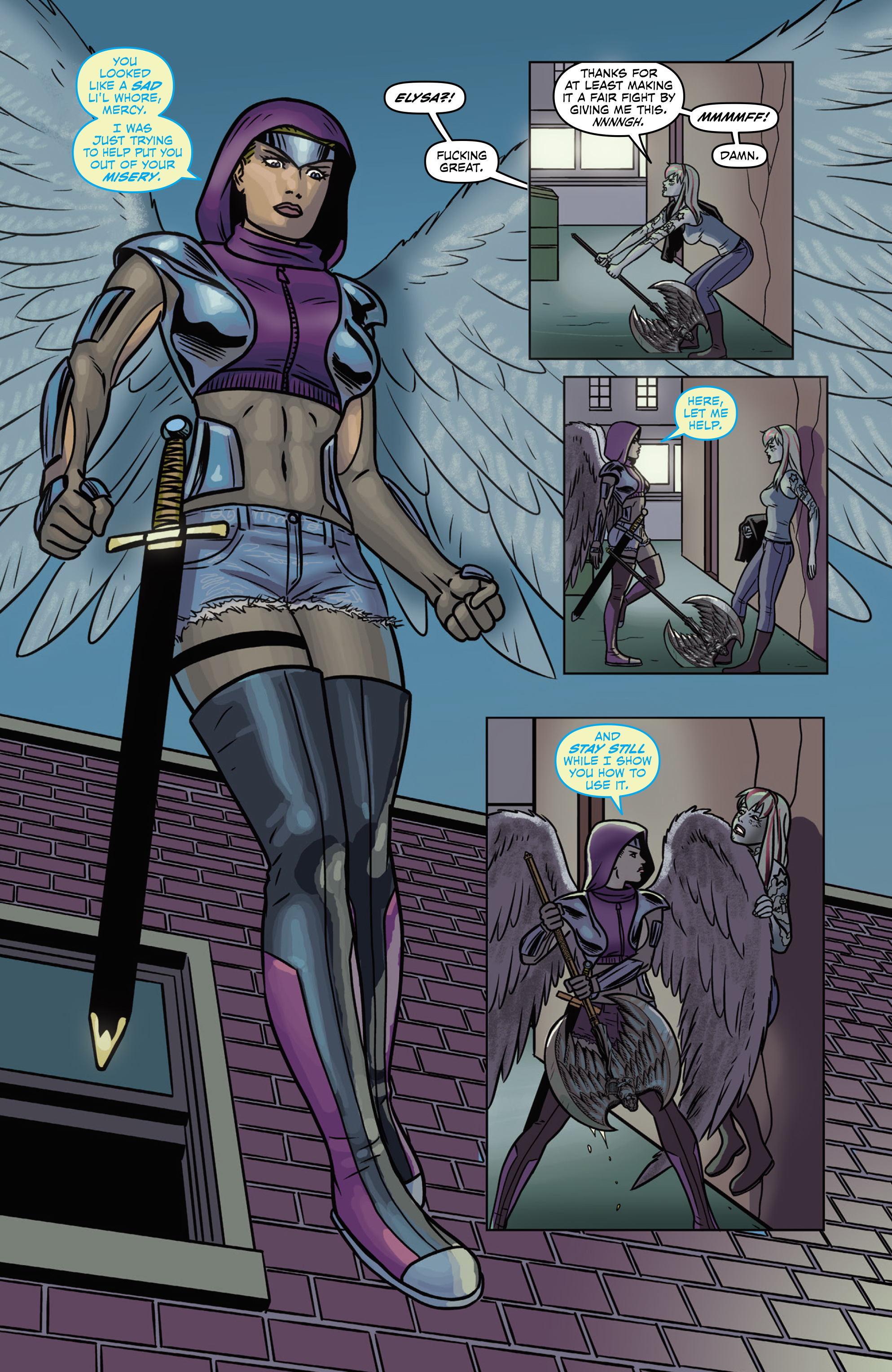 Read online Mercy Sparx Omnibus comic -  Issue # Full (Part 1) - 228