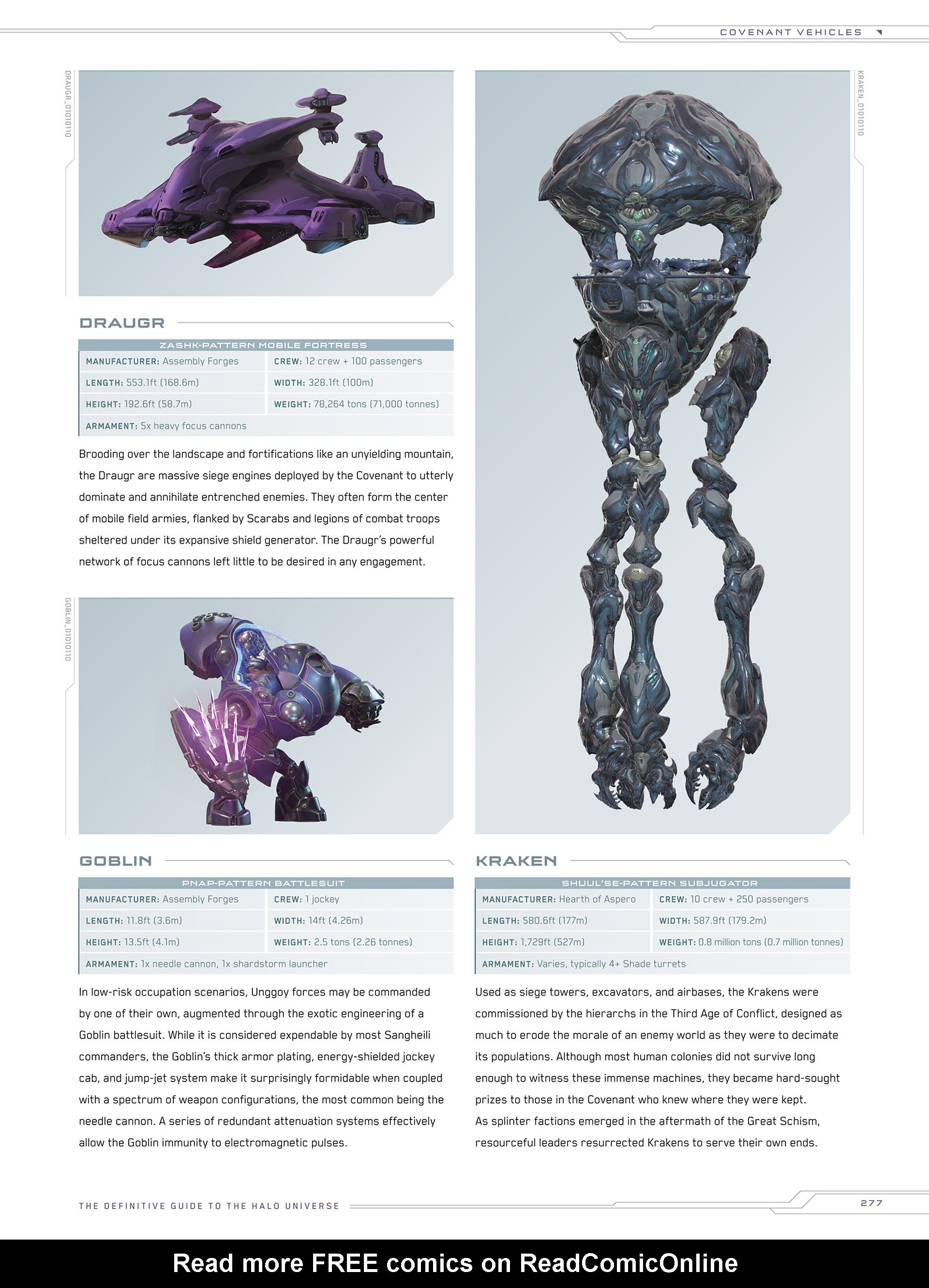 Read online Halo Encyclopedia comic -  Issue # TPB (Part 3) - 73