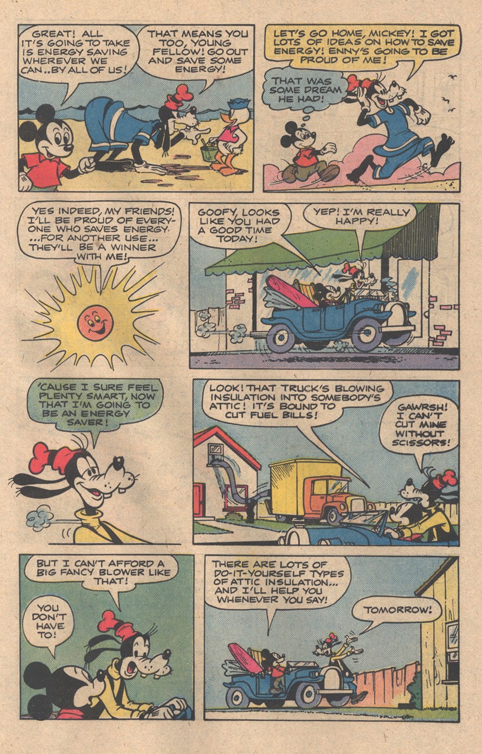 Read online Mickey Mouse and Goofy Explore Energy Conservation comic -  Issue # Full - 29