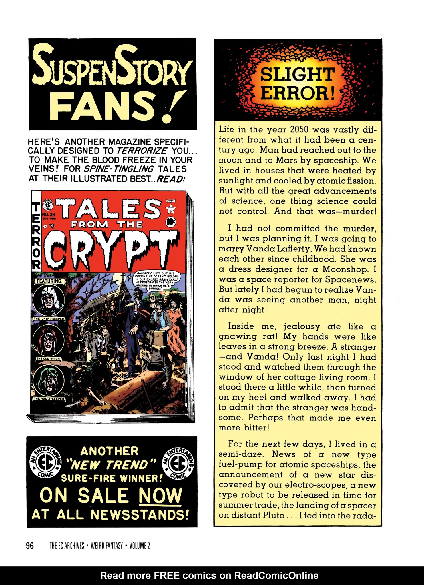 Read online The EC Archives: Weird Fantasy comic -  Issue # TPB 2 (Part 1) - 98
