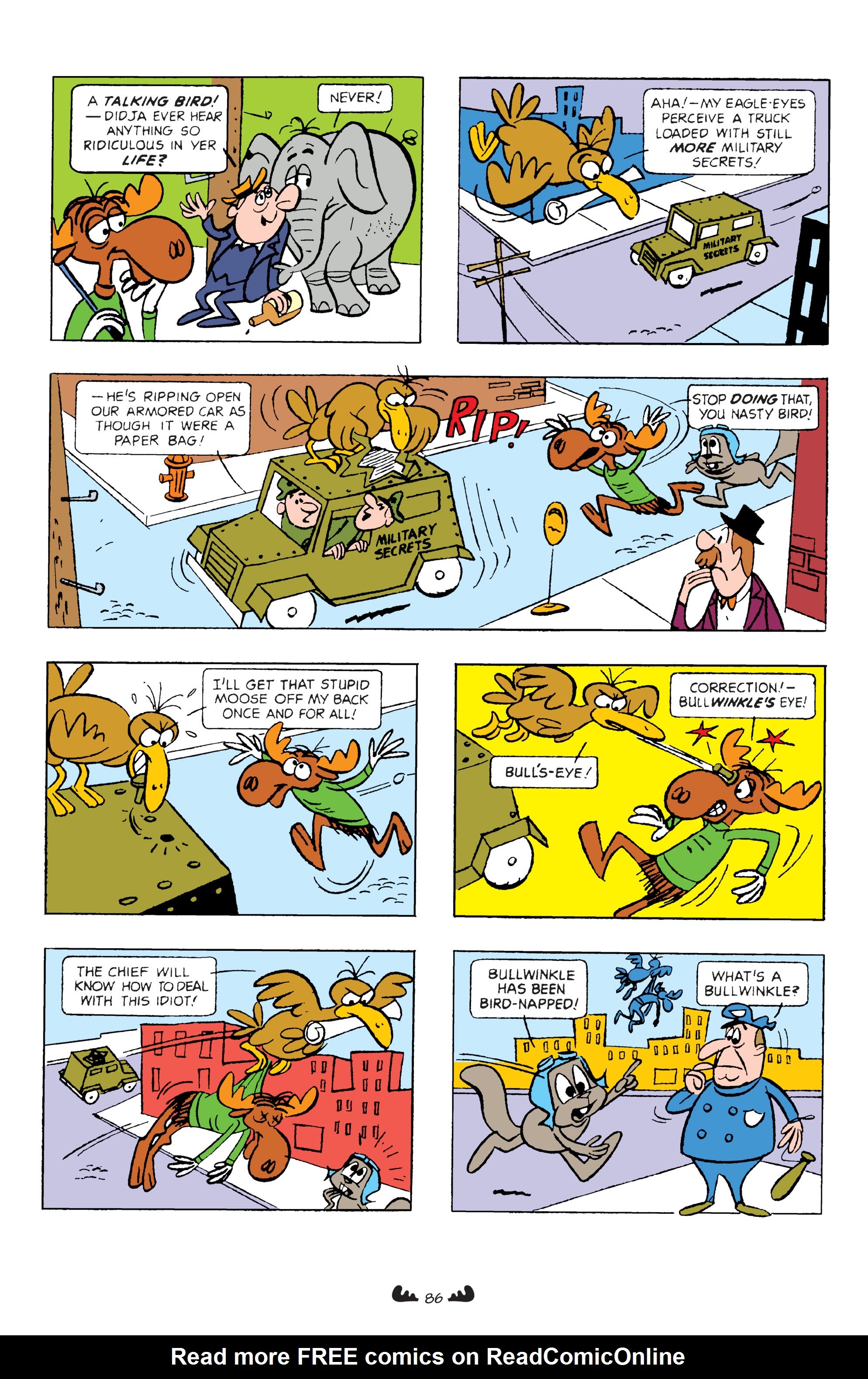 Read online Rocky & Bullwinkle Classics comic -  Issue # TPB 3 - 87