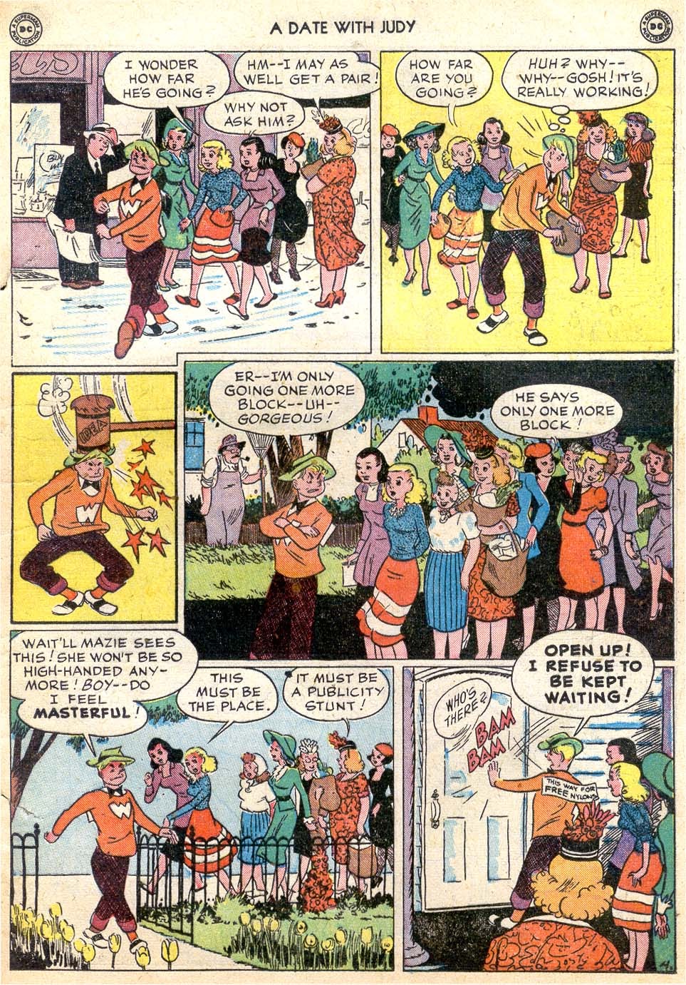 Read online A Date with Judy comic -  Issue #3 - 35