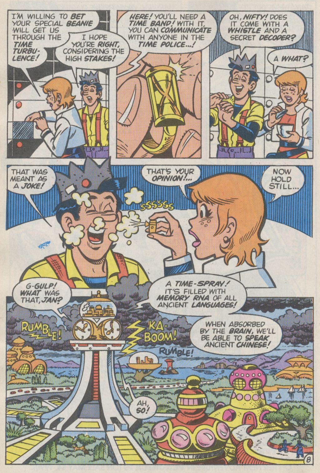 Read online Jughead's Time Police comic -  Issue #1 - 10