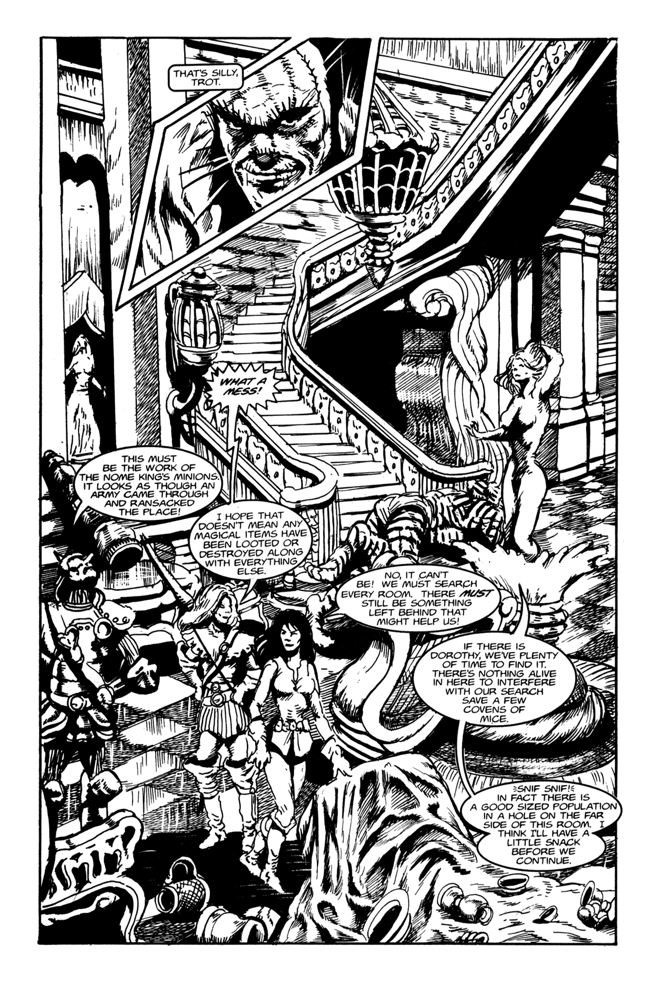 Read online Dark Oz comic -  Issue #1 - 16