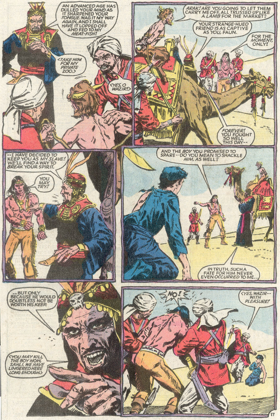 Read online Arak Son of Thunder comic -  Issue #38 - 18
