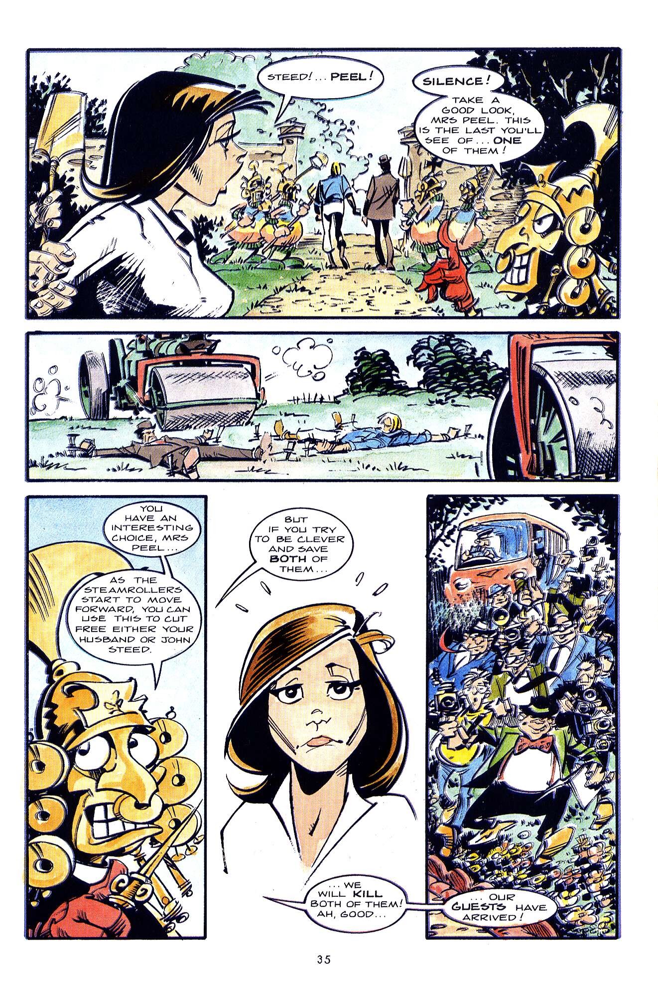 Read online Steed and Mrs. Peel (2012) comic -  Issue #3 - 40