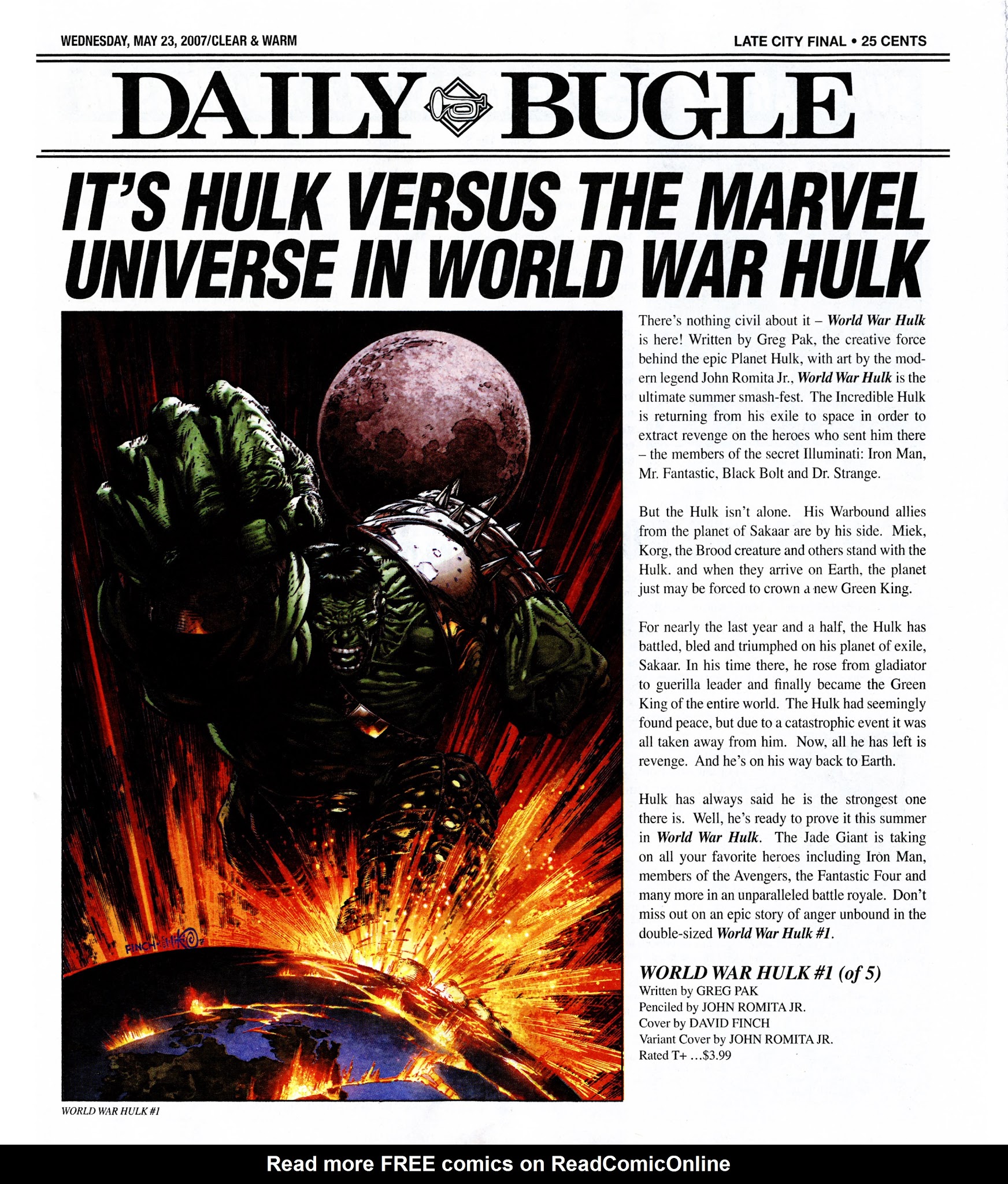 Read online Daily Bugle (2006) comic -  Issue #9 - 2