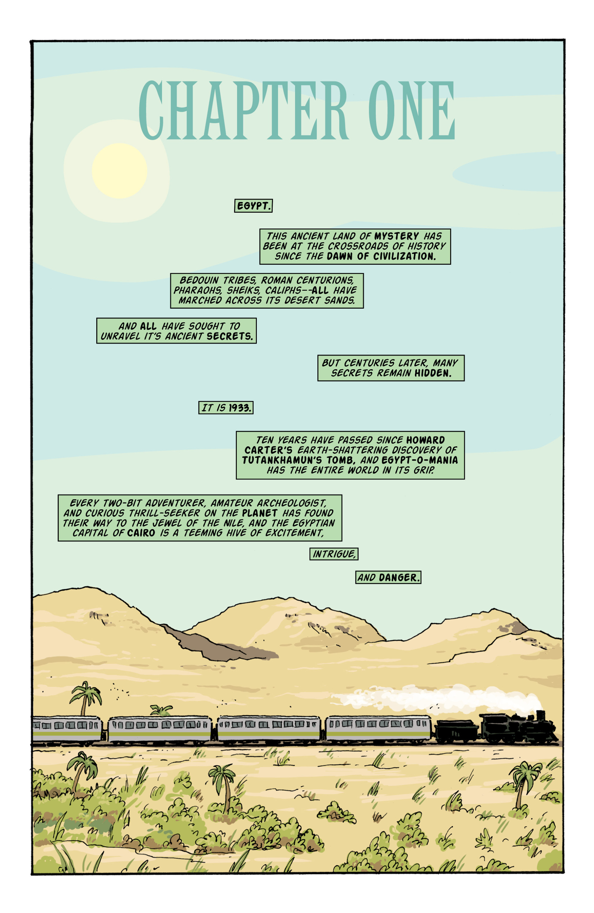 Read online Rocket Robinson and the Pharaoh's Fortune comic -  Issue # TPB (Part 1) - 9