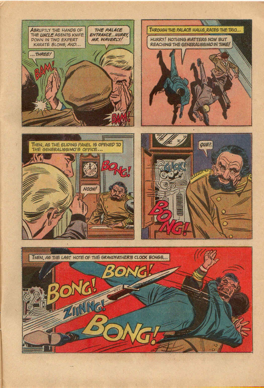 Read online The Man From U.N.C.L.E. comic -  Issue #6 - 31
