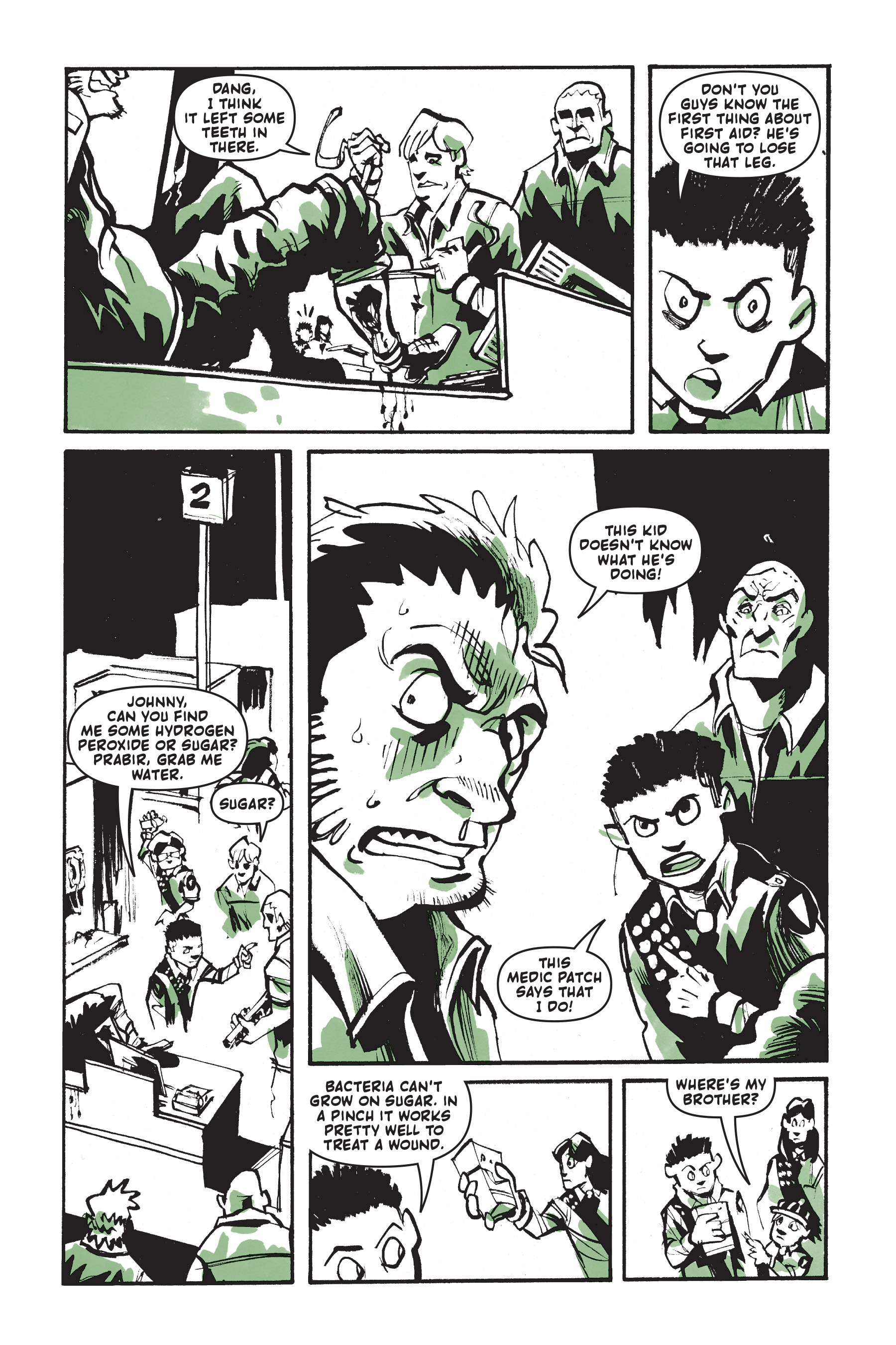 Read online Junior Braves of the Apocalypse comic -  Issue #5 - 6