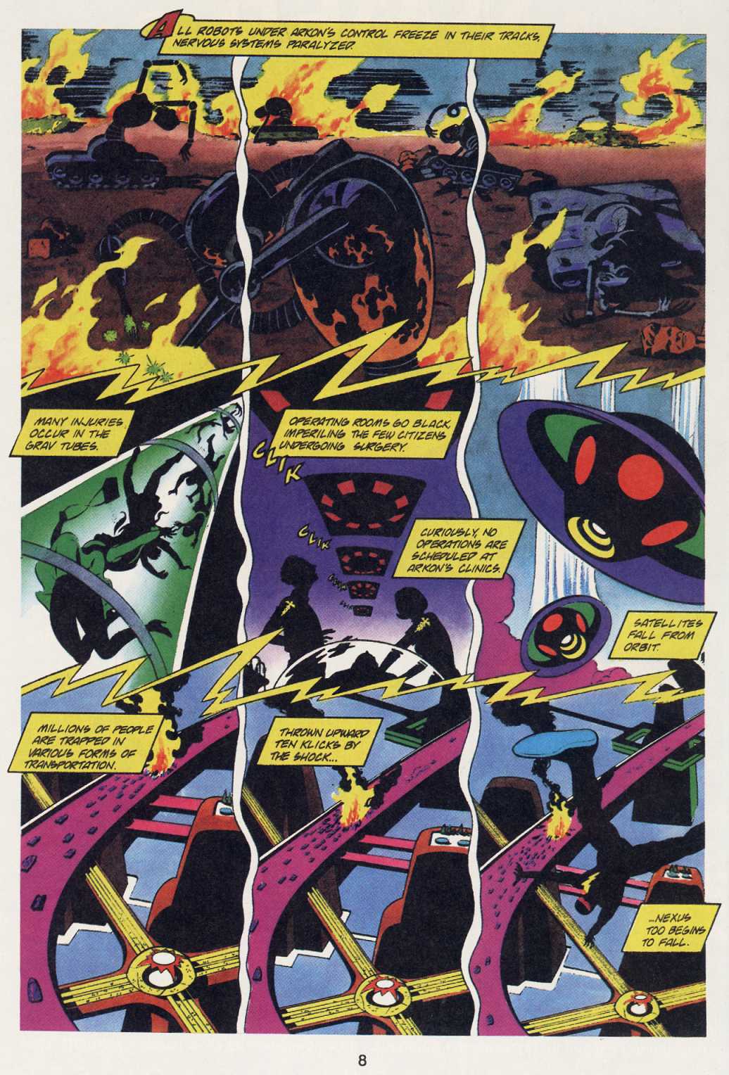 Read online Magnus Robot Fighter / Nexus comic -  Issue #2 - 10