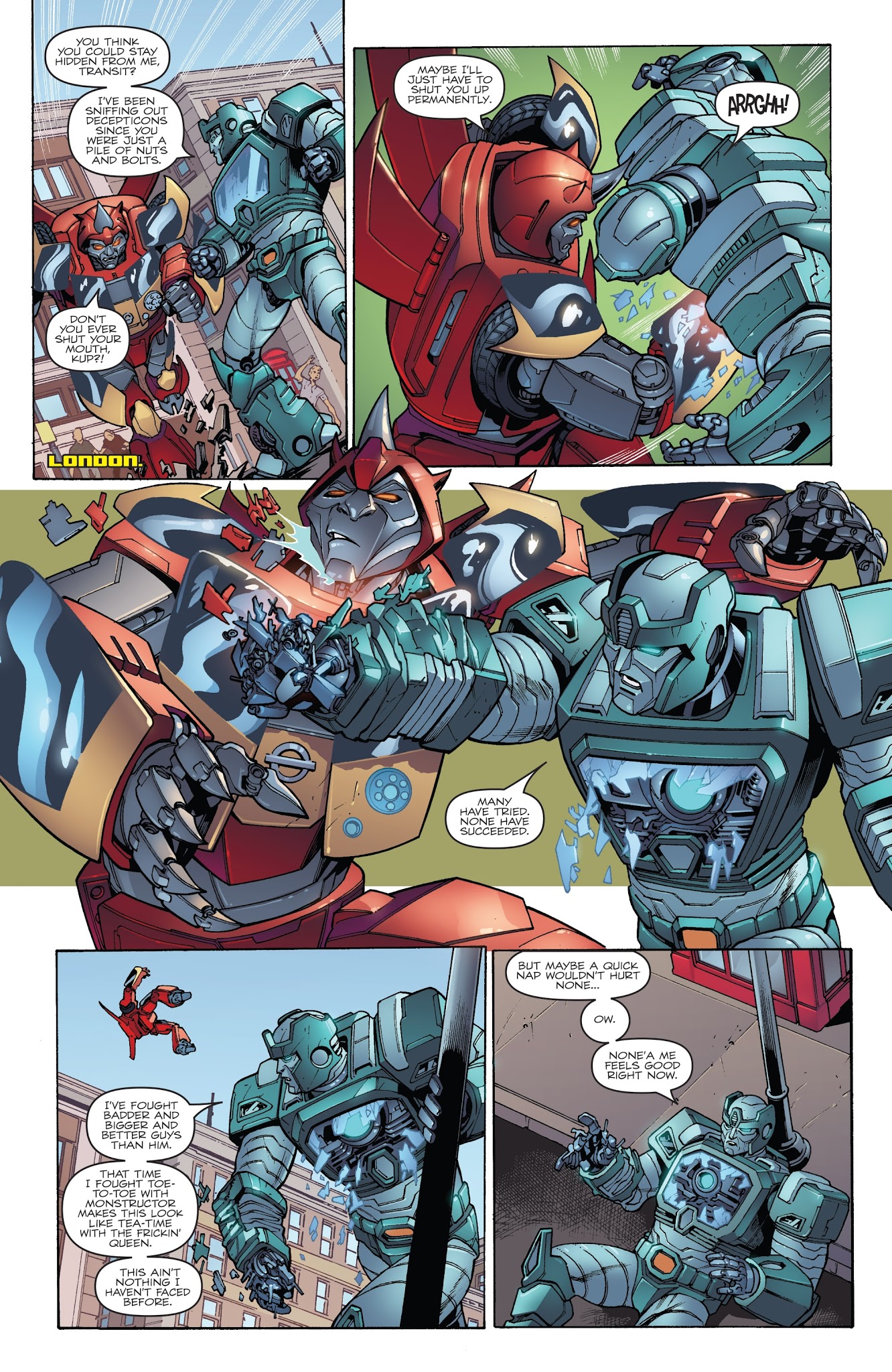 Read online Hasbro Heroes Sourcebook comic -  Issue #2 - 4